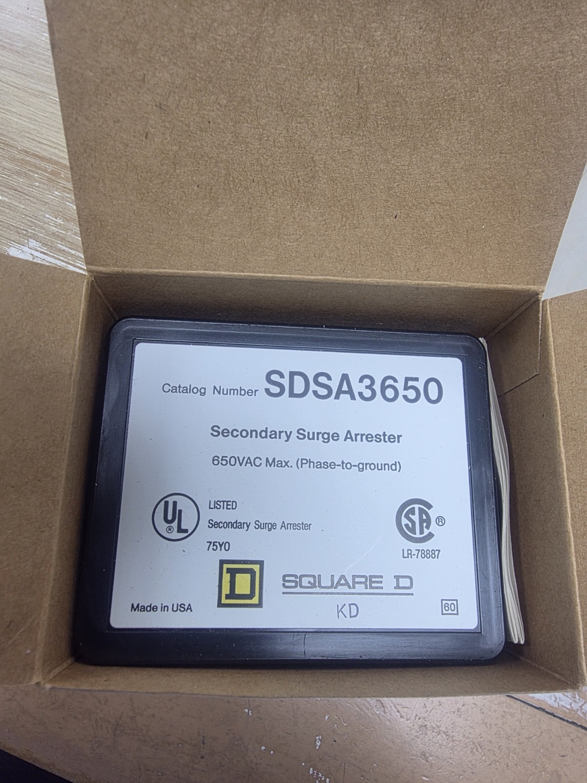 SDSA3650 SQUARE D NEW IN BOXES (6 AVAILABLE) FREE SHIPPING