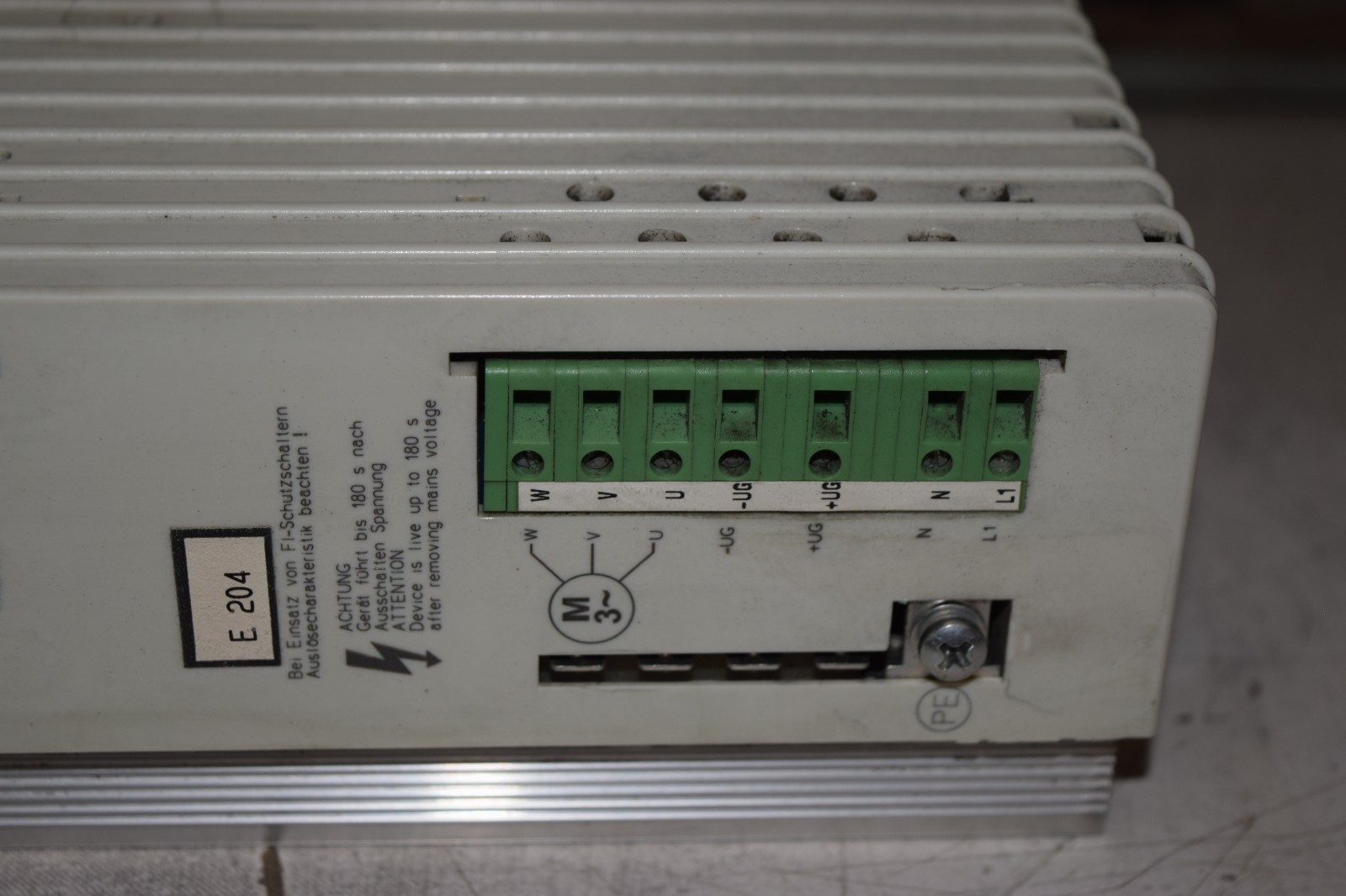 Lenze E204 E201.1 Drive