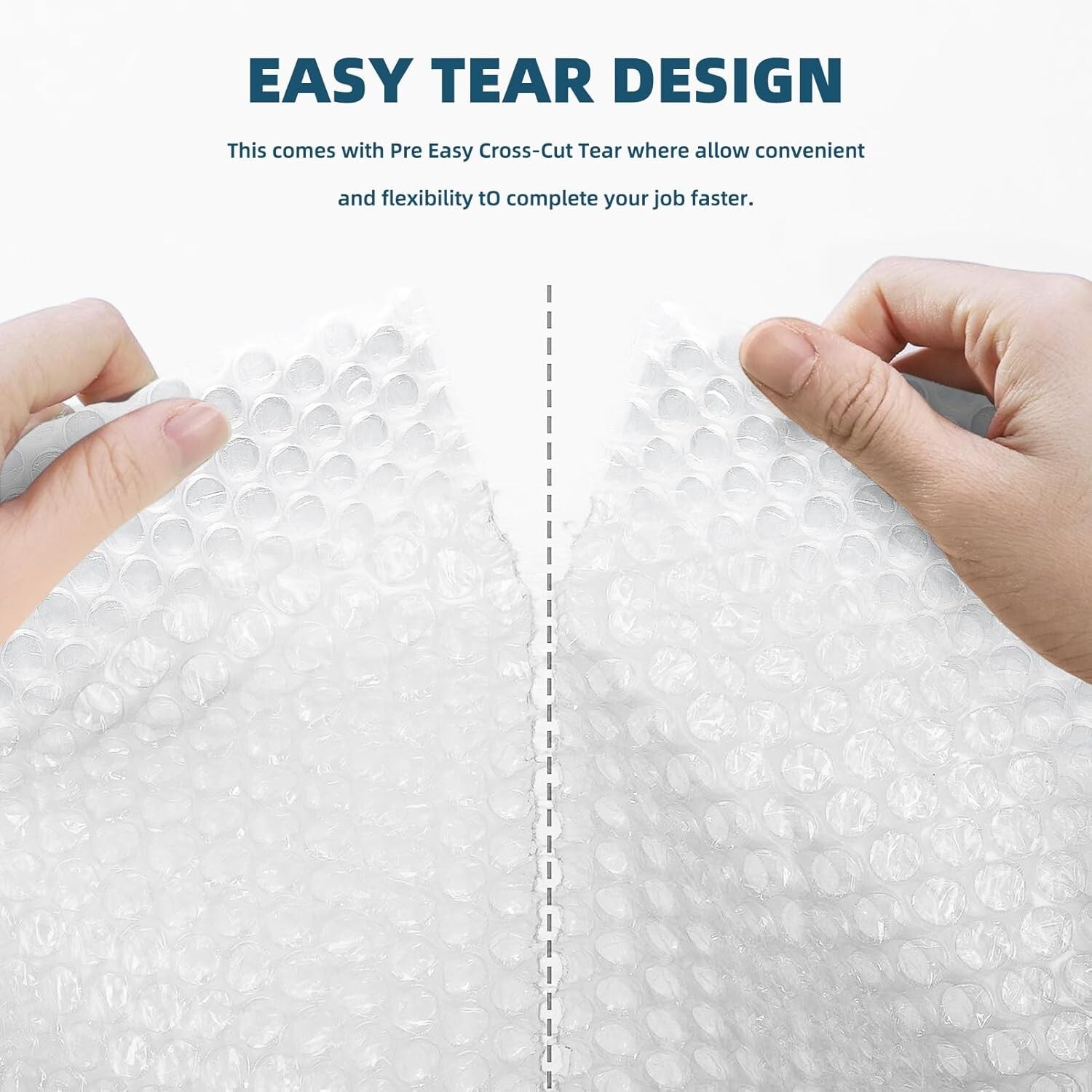 3/16 Small Bubble Cushioning Wrap Padding Roll Perforated Every 12″ Multi Length