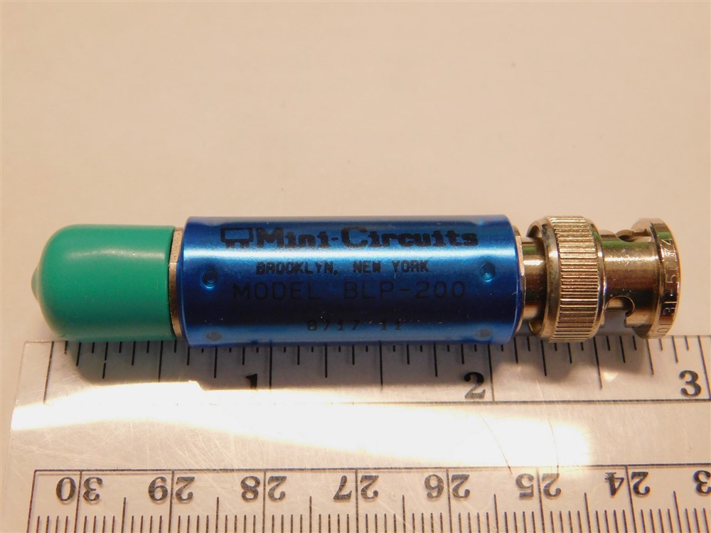 Mini-Circuits BLP-200 BNC Coaxial Low Pass Filter DC-190MHz .5W VSWR 1.7:1