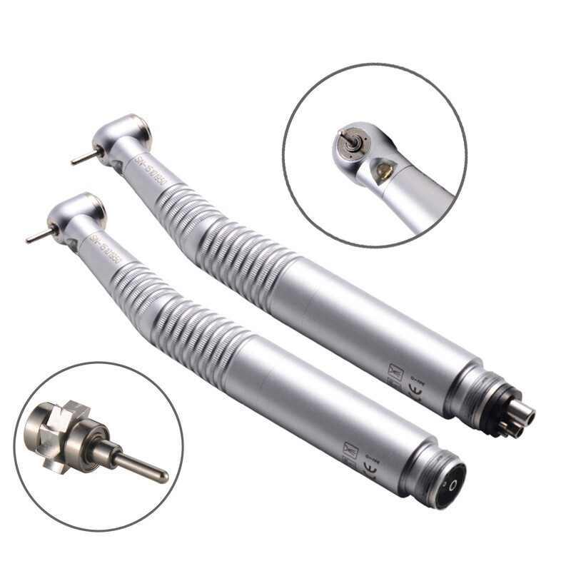 Dental E-generator Fiber Optic LED Turbine High Speed Handpiece Fit KAVO