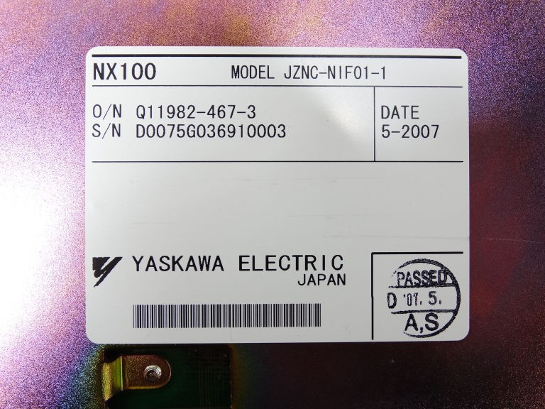 YASKAWA ELECTRIC JZNC-NIF01-1 CIRCUIT BOARD