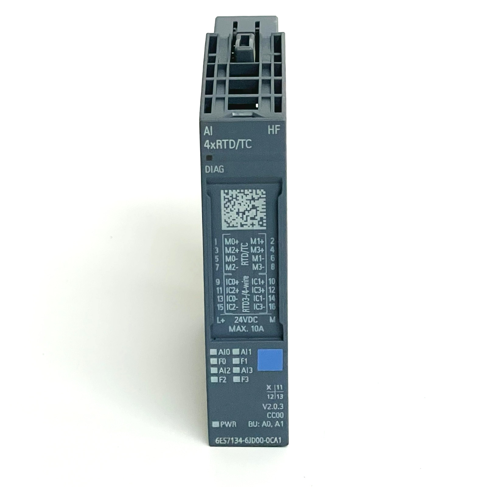 Used Siemens 6ES7134-6JD00-0CA1 Analog Input Module