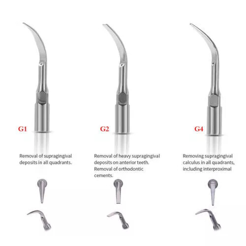 USA Dental Ultrasonic Air Perio Scaler Handpiece Hygienist 2 & 4-Holes 3 Tips CE