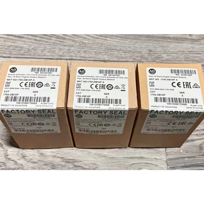 Factory Sealed AB 1794-OB16P SER A Flex 16 Point Digital Output Module 1794OB16P