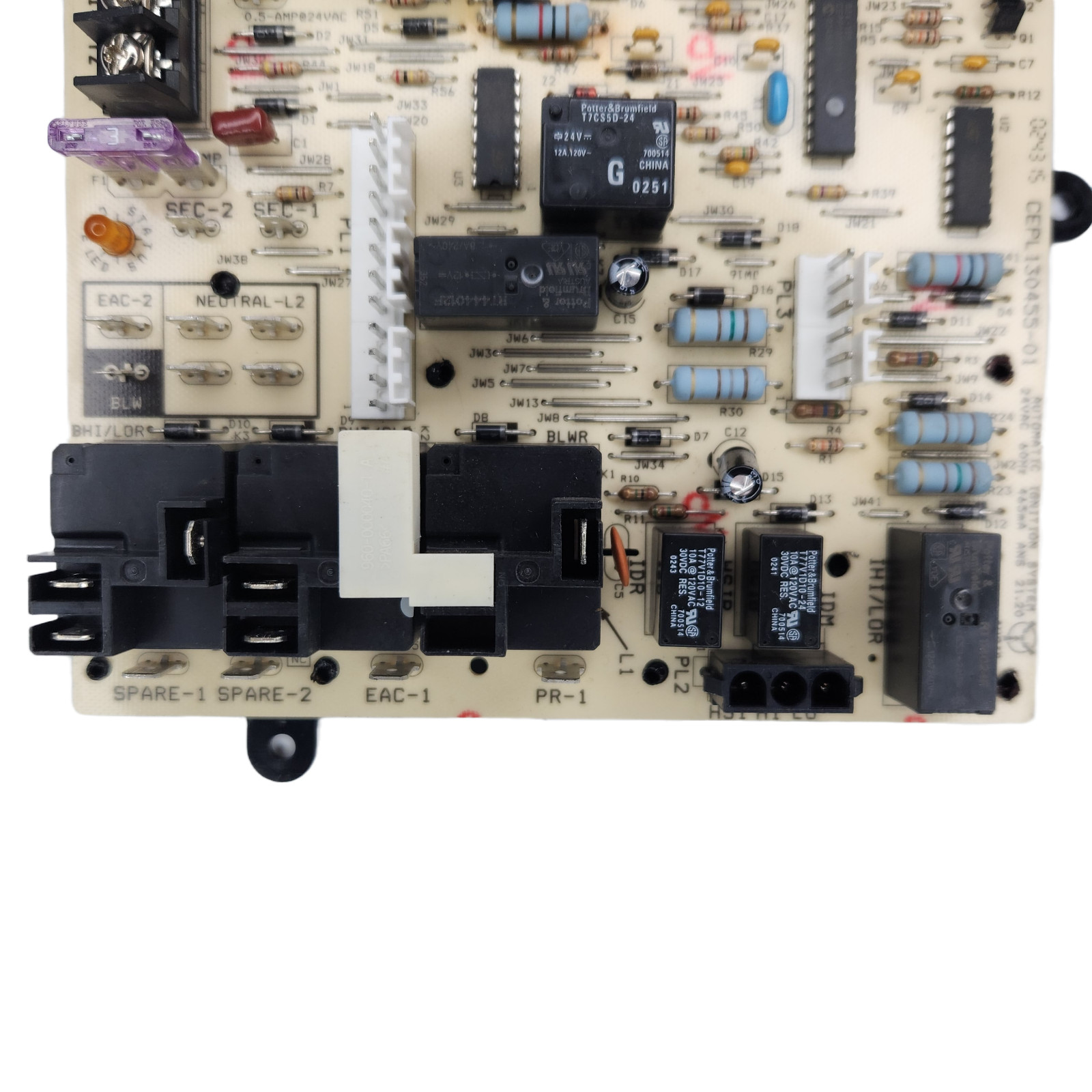 Carrier Bryant Payne HK42FZ017 Furnace Control CEPL130455-01