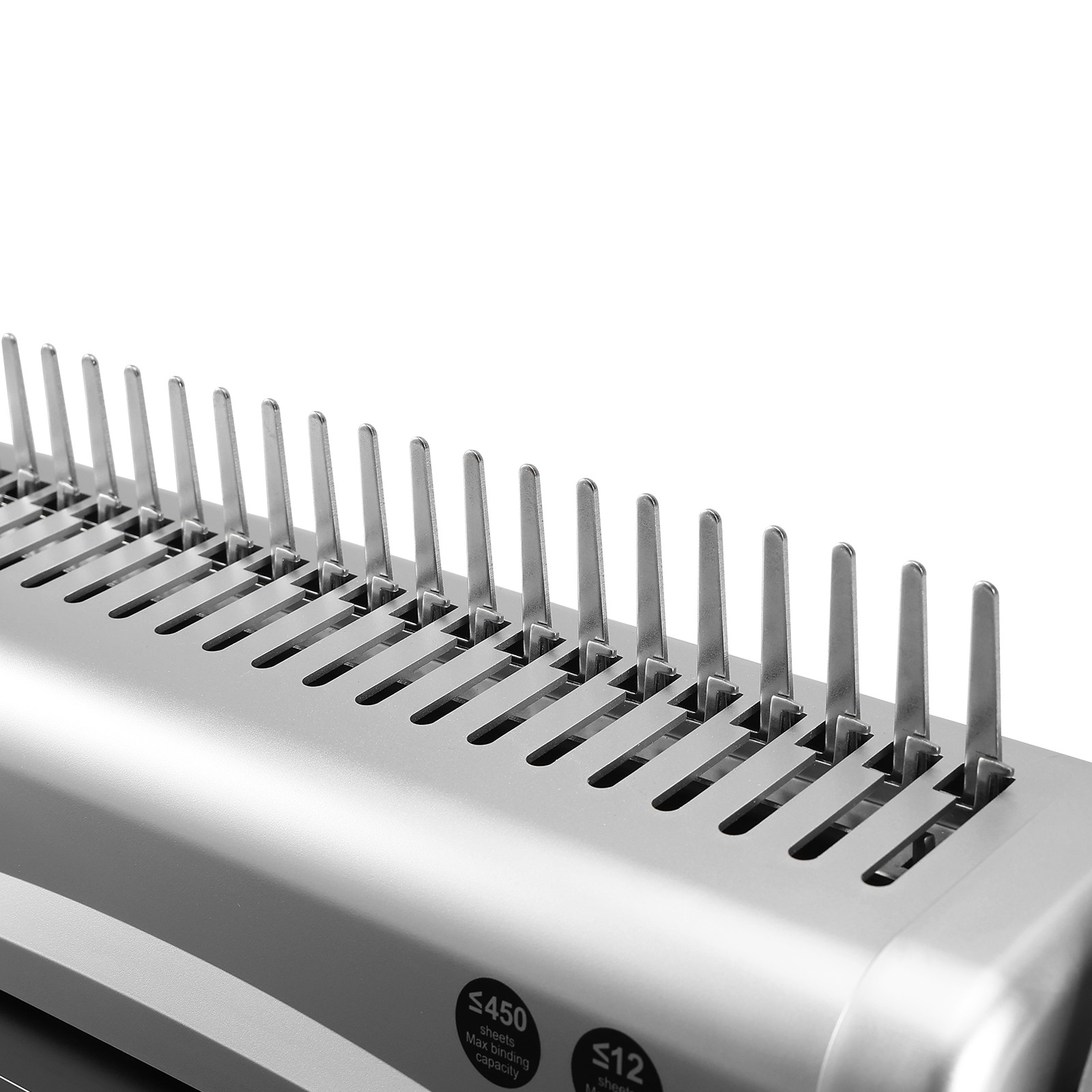 VEVOR Binding Machine Comb Binding Machine 21 Holes 100 PCS Binding Spines