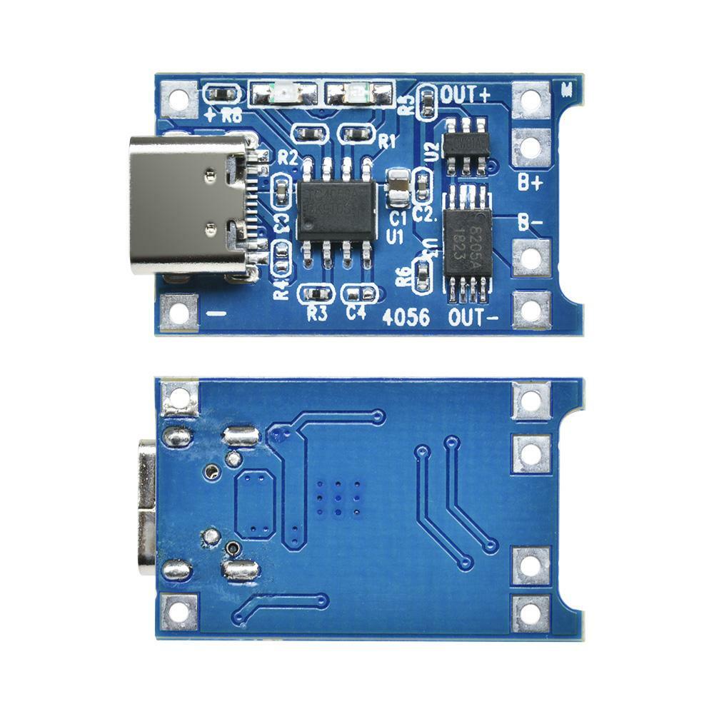 5V 1A USB-C TP4056 DW01A 18650 Lithium Battery Charging Charger Module 1/2/5/10x