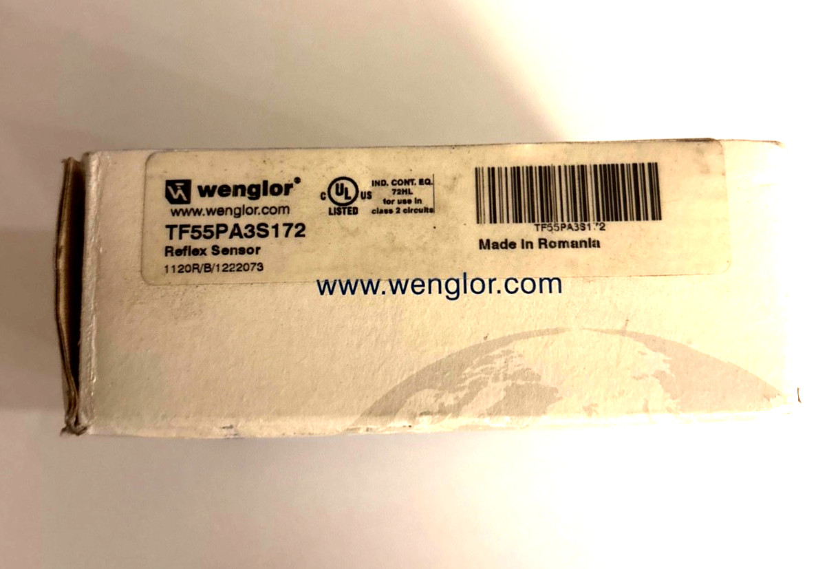 Wenglor Reflex Sensor Type: TF55PA3S172