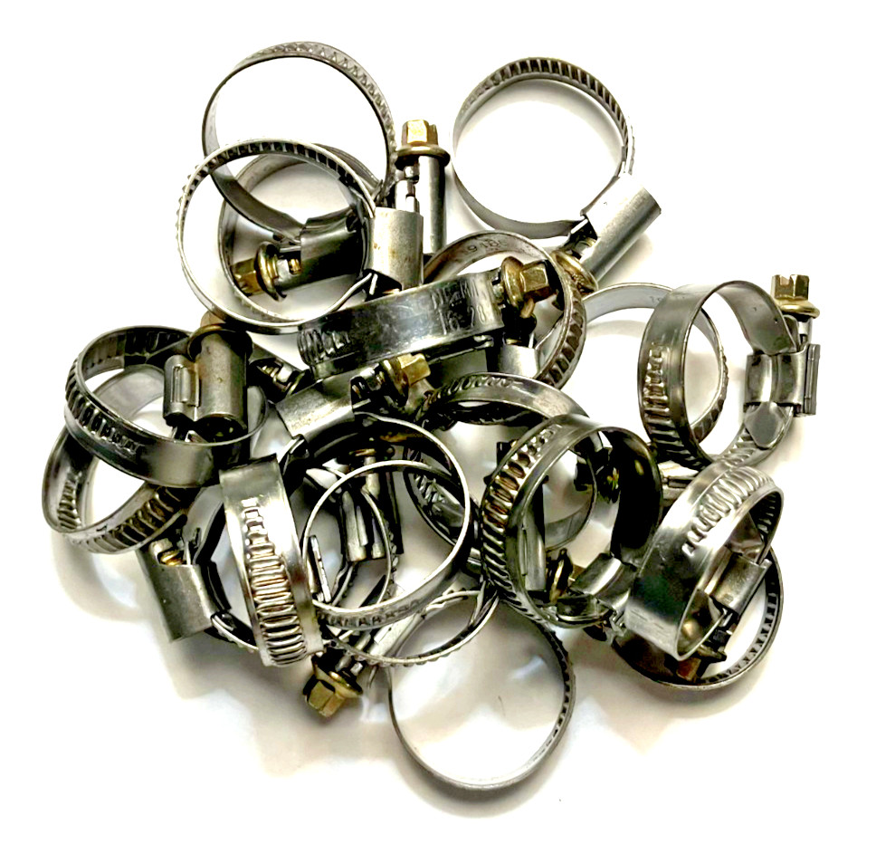 Lot of 25 PCs Norma Hose Clamp 16-28 mm Range / 9 mm Width