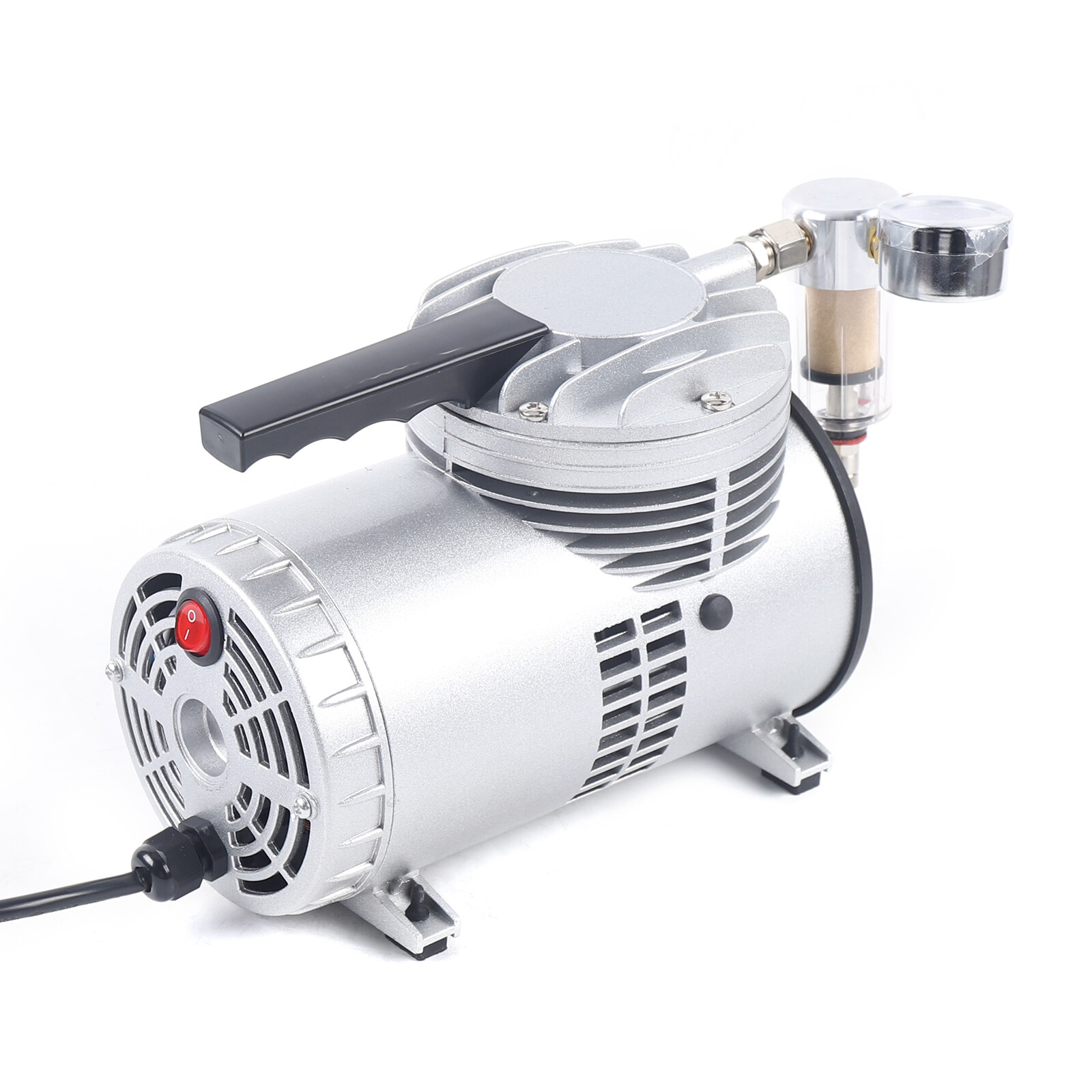 Oilless Diaphragm Vacuum Pump Industrial Small Oil Free Vacuum Suction Pump