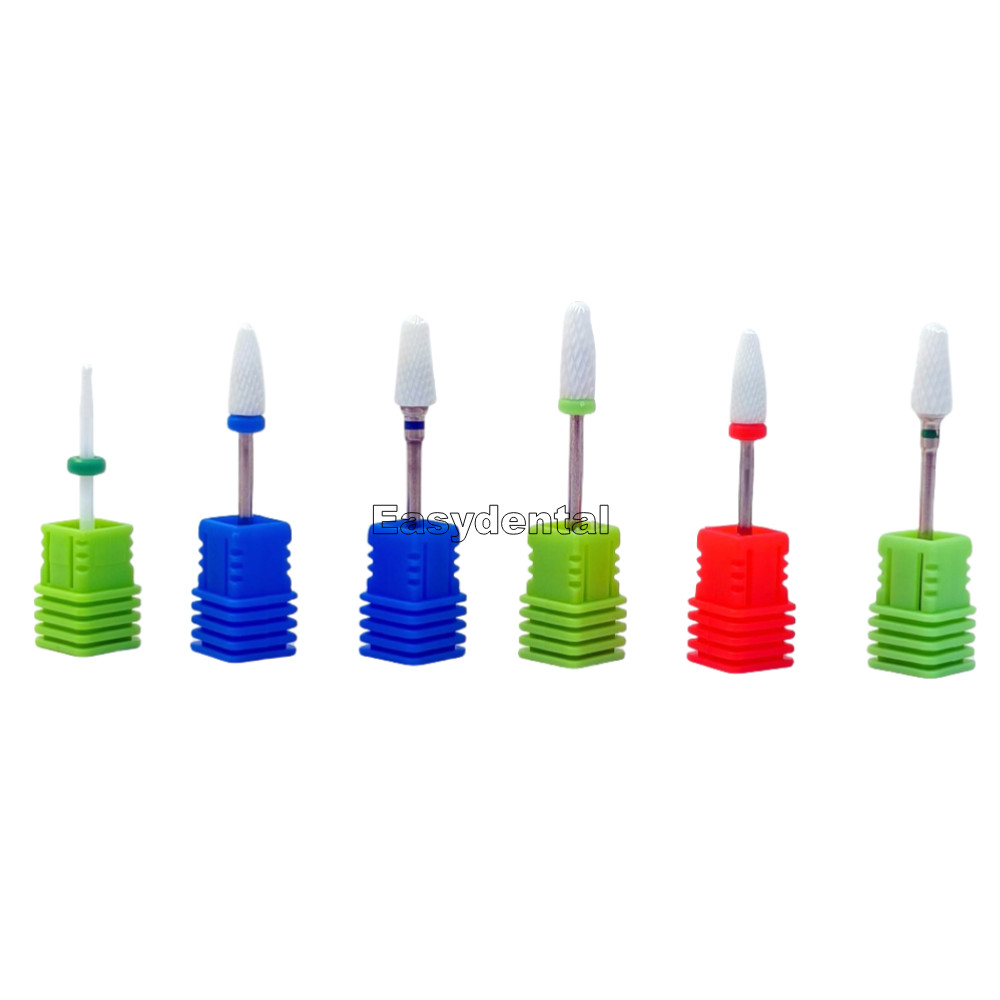 Dental 2.35mm Lab Zirconia Ceramic Burs Drills for Micro Motor Polisher HP Shank