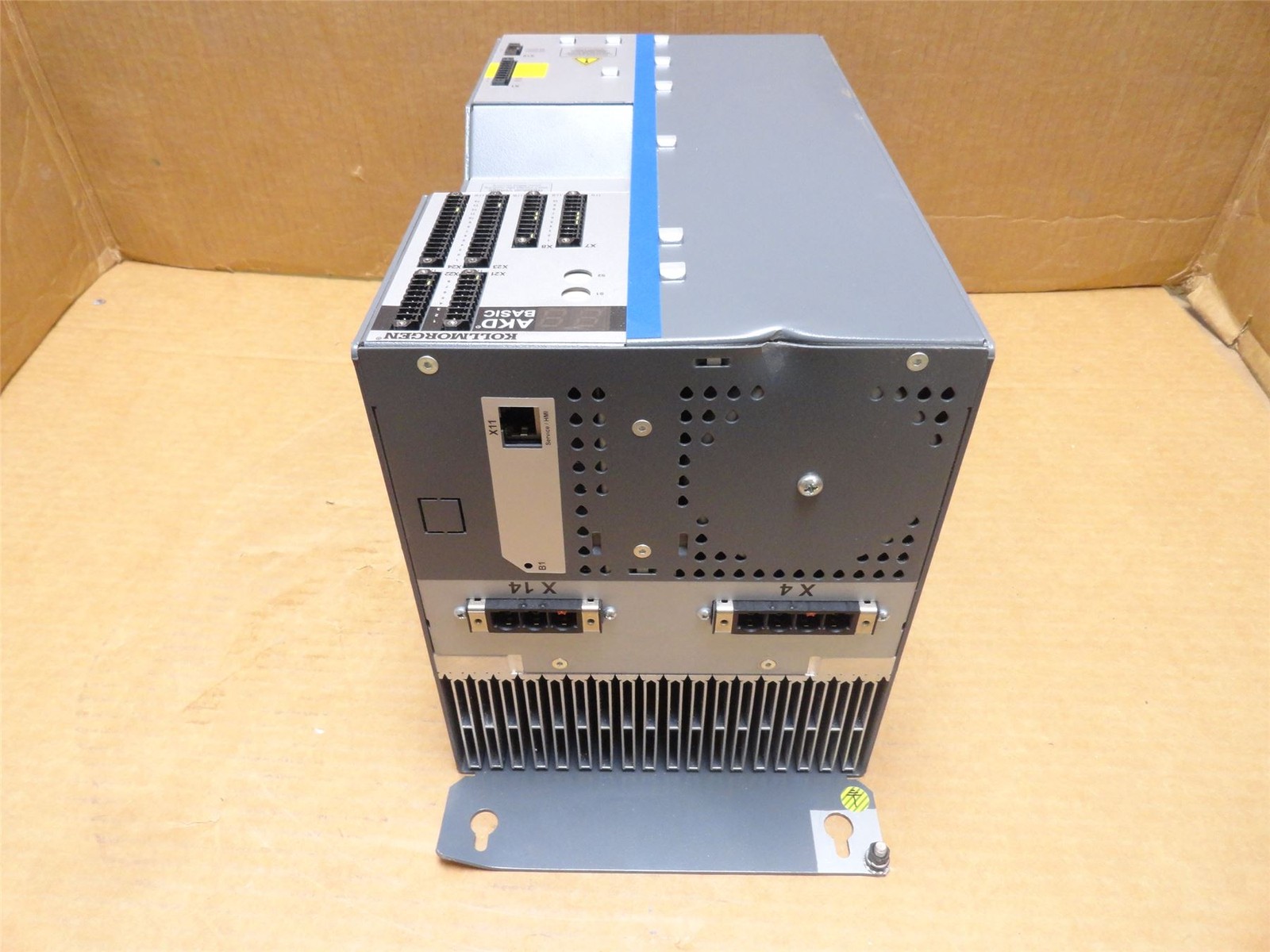245734 New-Incomplete; Kollmorgen AKD-T04807-ICAN-E091 Servo Drive(Dented Case)