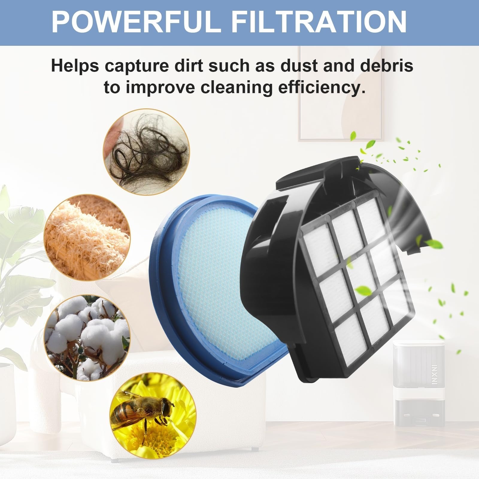 Hoover WindTunnel Vacuum Filter Kit HEPA Primary 303173001 303172002