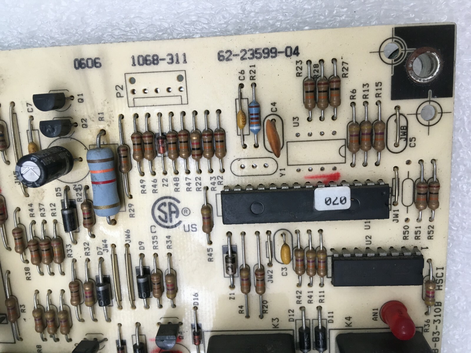 Rheem Ruud 62-23599-04 Furnace Control Board 1068-311 used #P166
