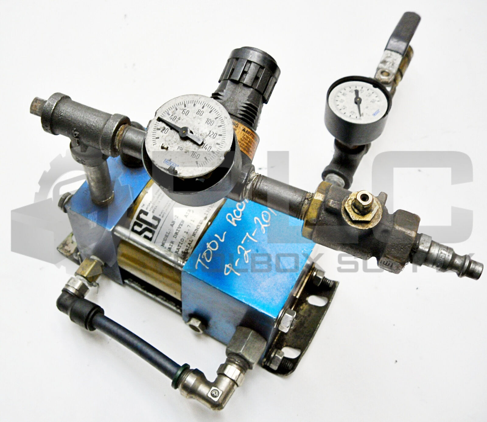SC HYDRAULIC ENGINEERING AB-2 AIR DRIVEN AIR BOOSTER RATIO 1.7:1