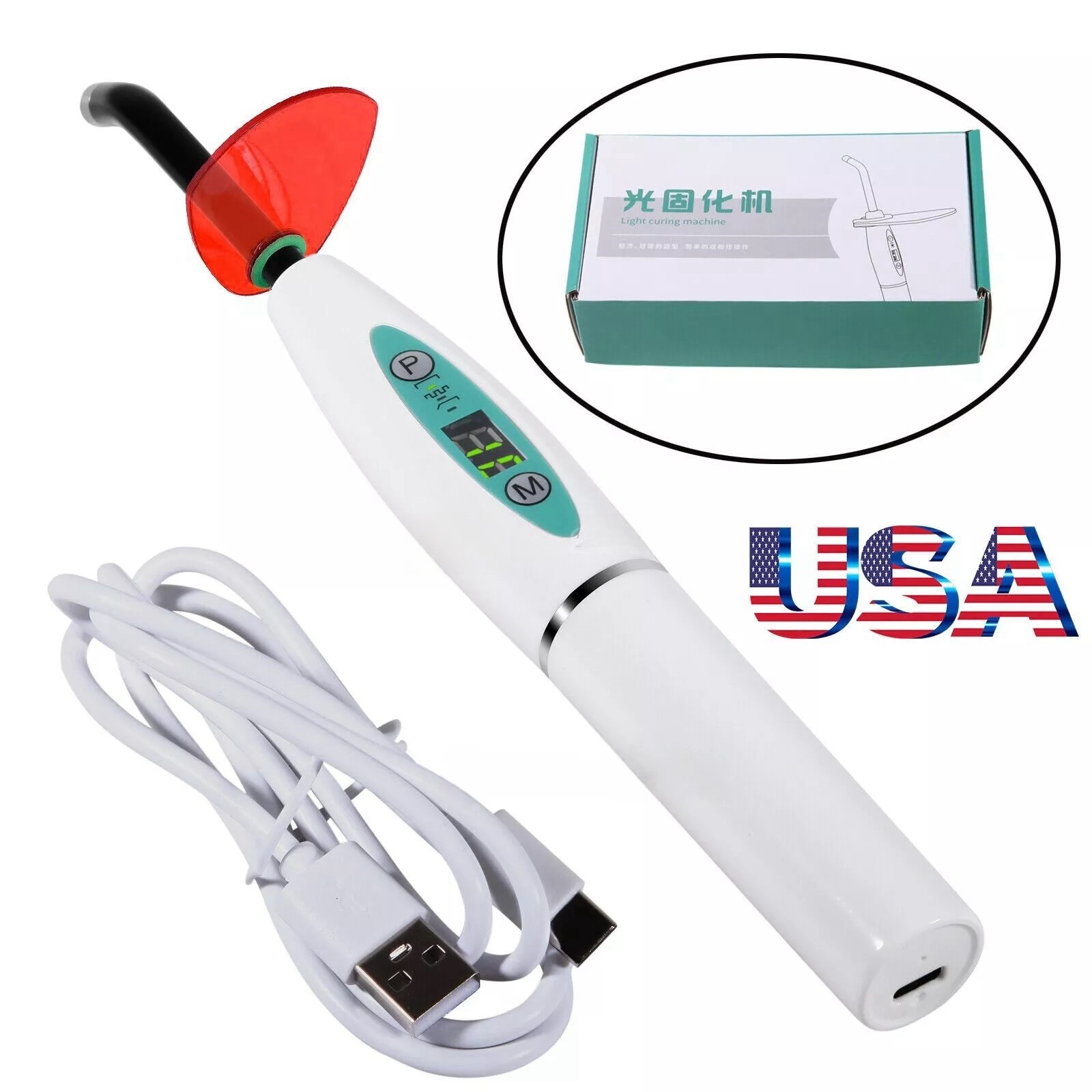 SANDENT Dental Implant 20:1 Reduction Contra Angle Push Button Handpiece F/ NSK