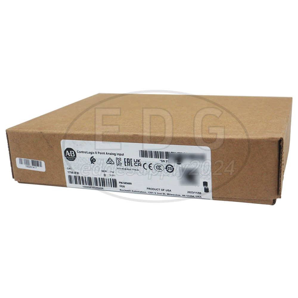 NEW Allen-Bradley 1756-IF8I ControlLogix 8 Point Analog Input Module 1756 IF8I