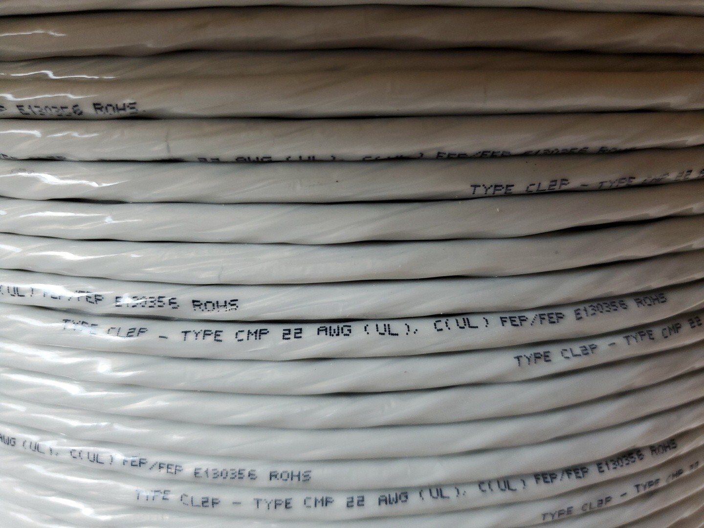 700 ft. Interstate 4 Pair, 8 Conductor, 22 AWG, FEP Wire Cable – CPB-220704-FEP