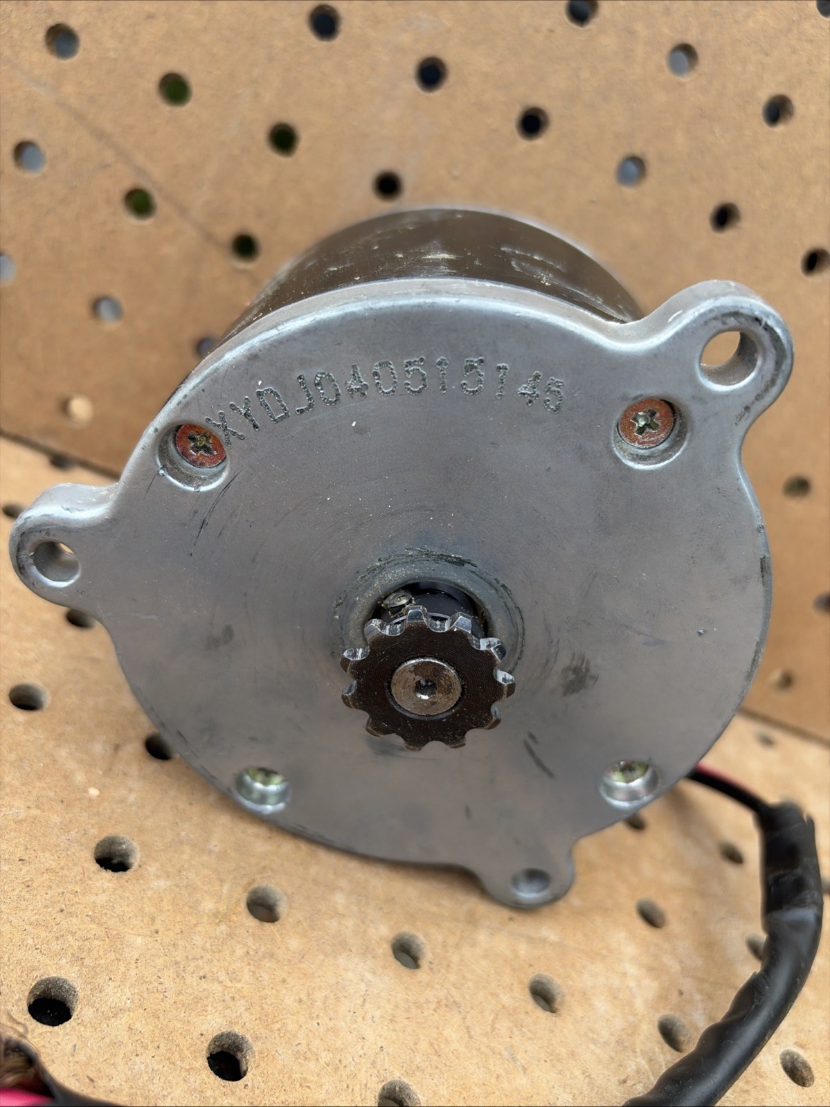 Currie Electro Drive XYD-6D 24VDC 22A CNC 2600 Rpm 350 Watt Router Motor Encoder