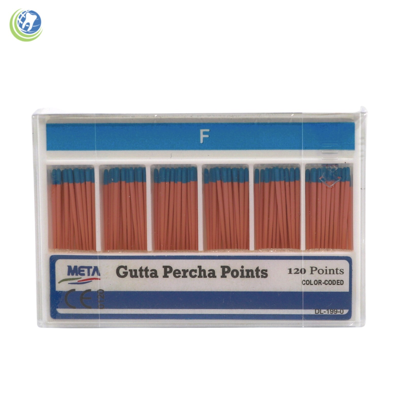Gutta Percha Points Assorted Sizes 120/Box Vial Endodontic Obturation