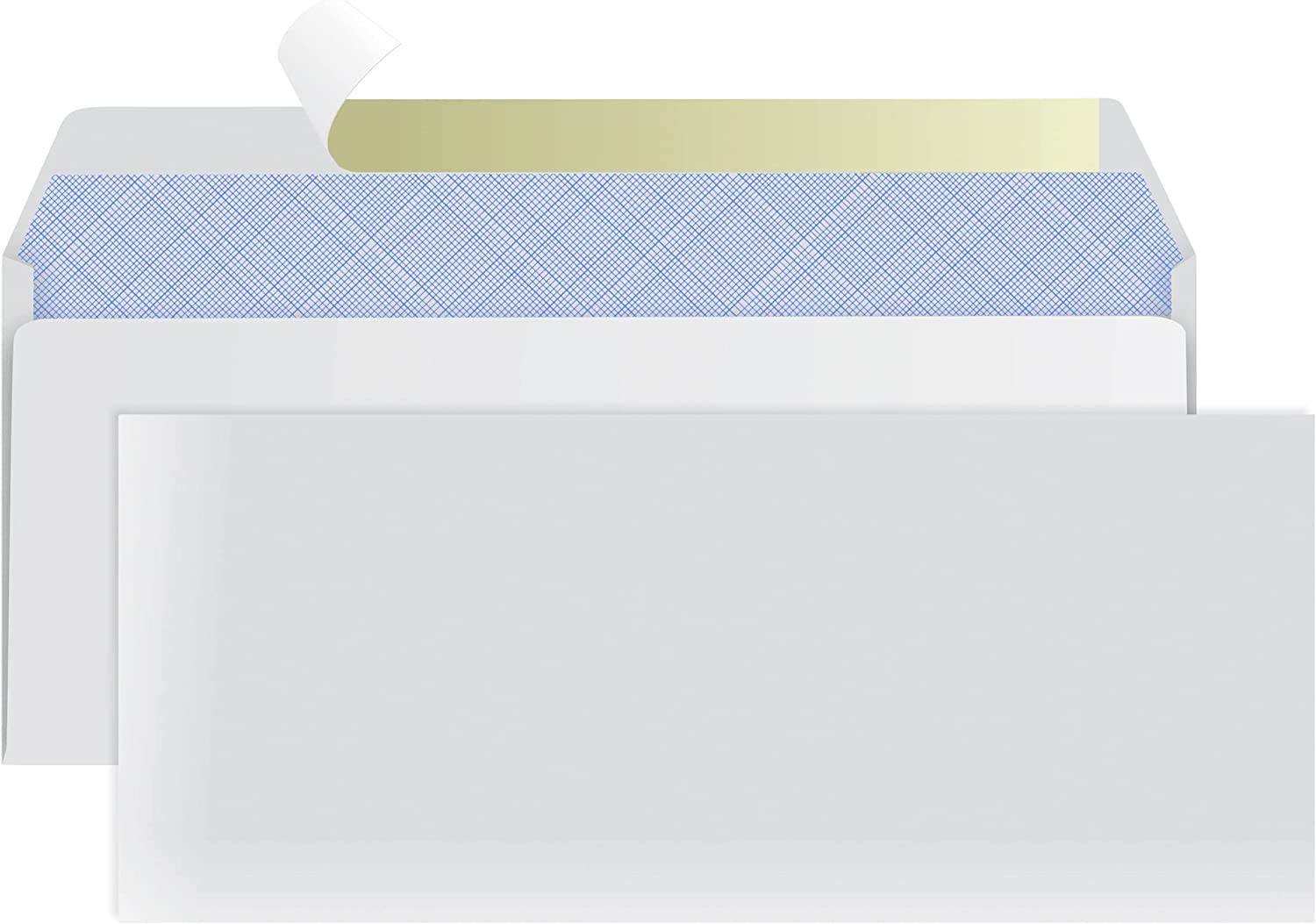 Self-Seal #10 Envelopes – 100 Pack, Windowless Business Mailing, 24 LB