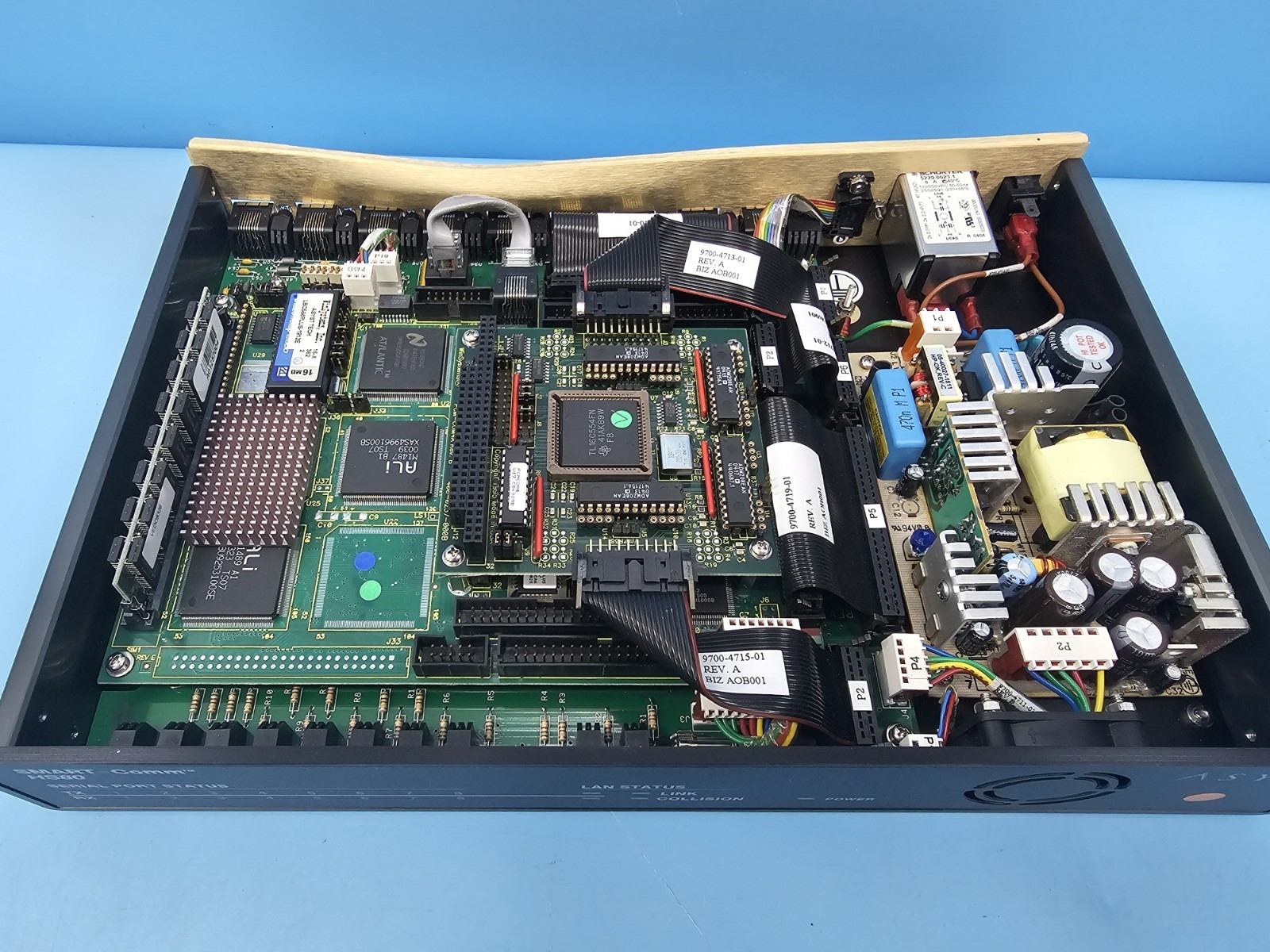 ASYST HS80 SMART-Comm NETWORK HS80-01 , P/N: 9700-4774-01 REV.E #2