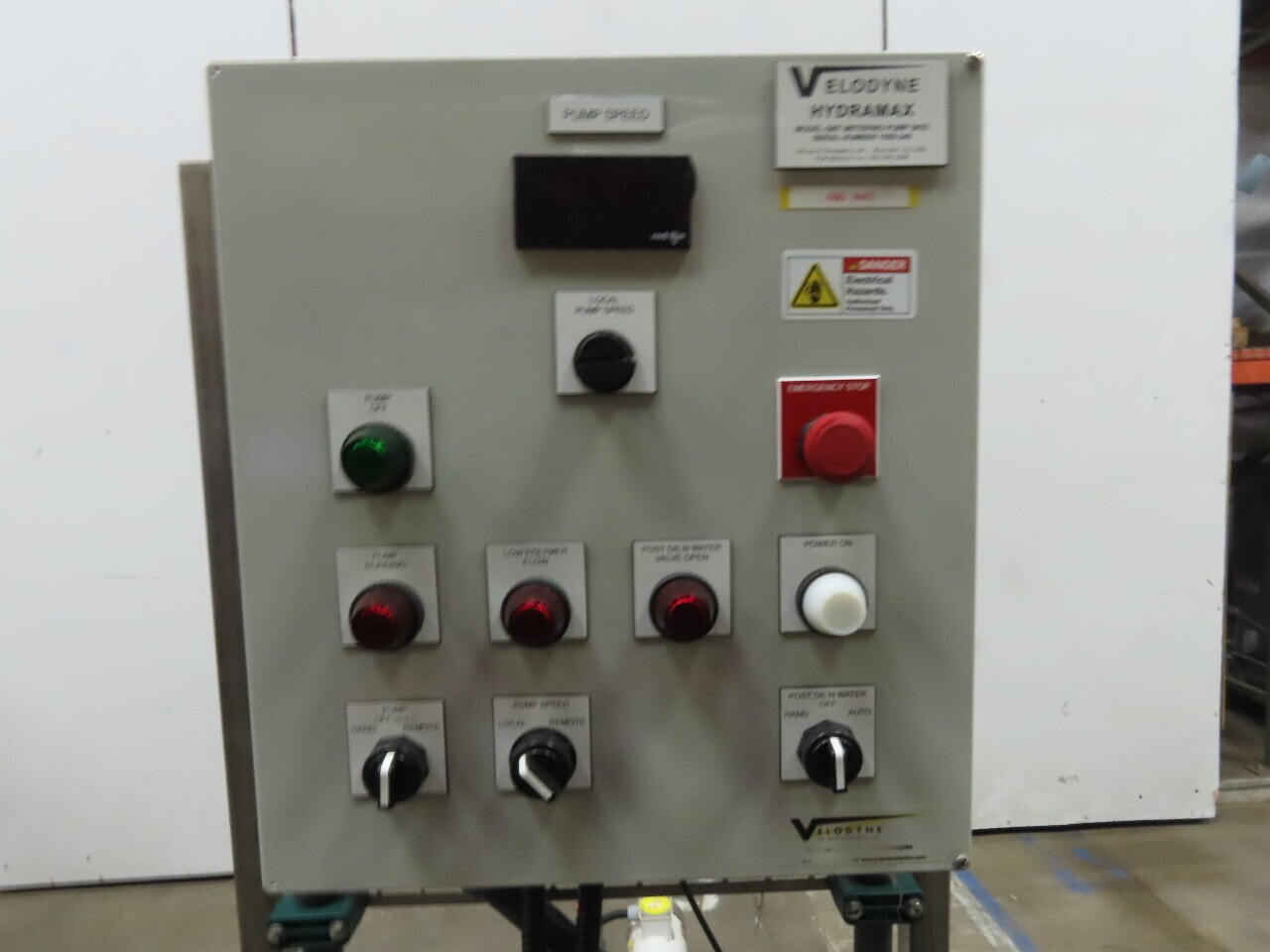 Velodyne Hydramax 115/230V 90VDC Washdown GBT Metering Pump System