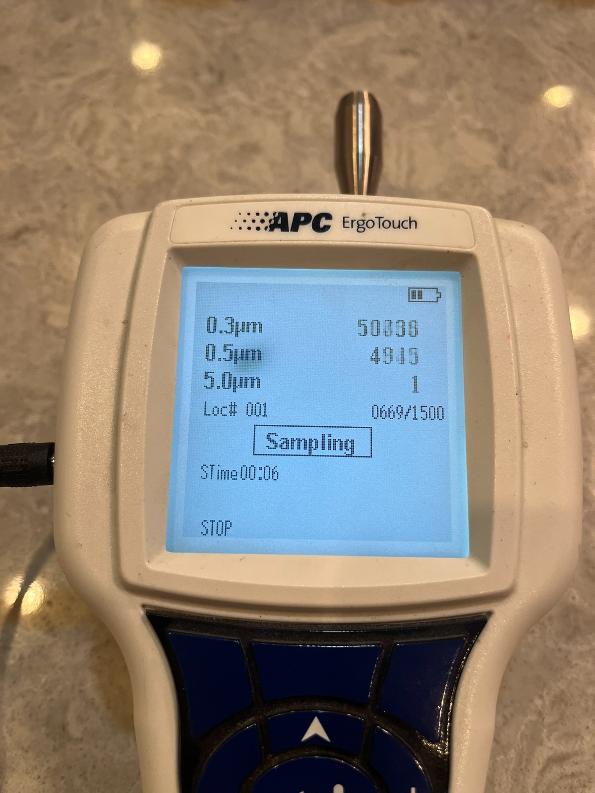 Biotest 9303-01BT APC ErgoTouch Particle Counter + charger 60 days warranty
