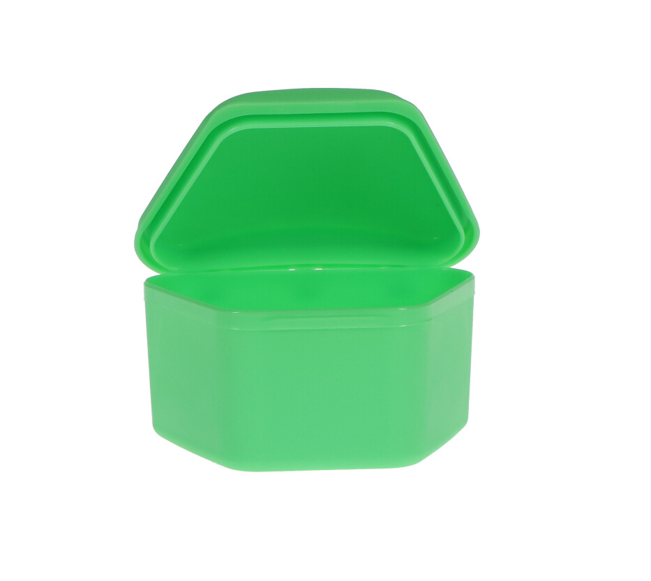 House Brand Dentistry 100010 Denture Storage Boxes Assorted Colors 12/Pk