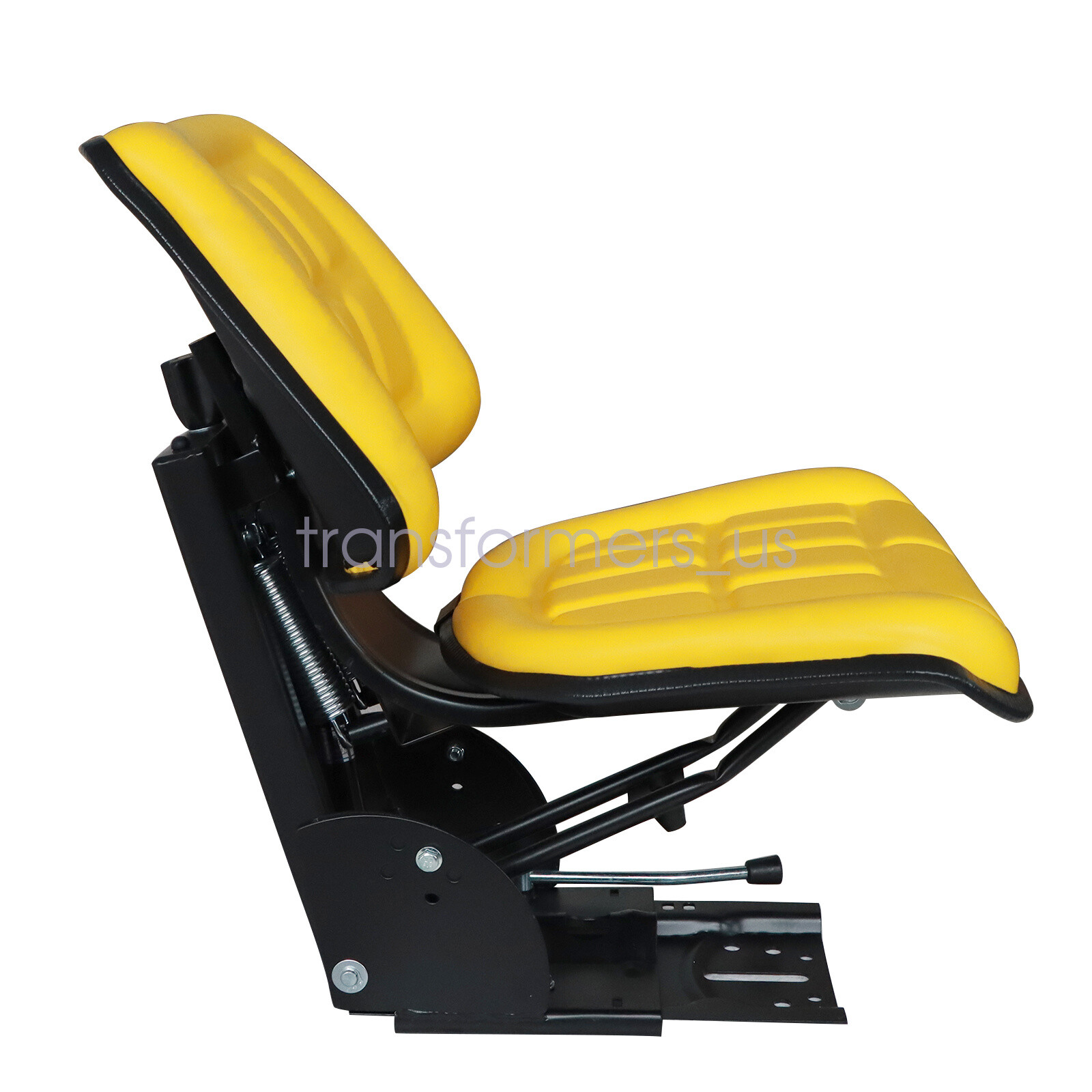 Yellow Tractor Suspension Seat Fit John Deere 5200 5210 5300 5310 5510