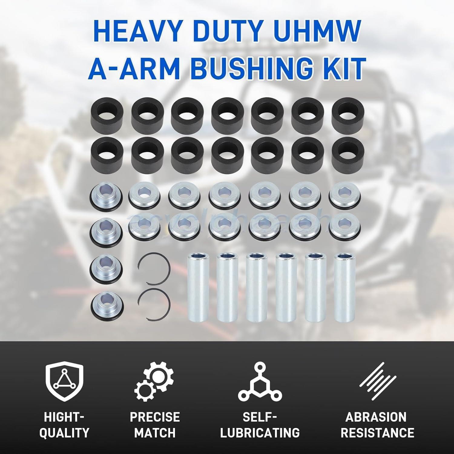 UHMW For Polaris RZR XP XP 4 1000 A-Arm Bushing Kit Upgrade Extreme Duty 5452233