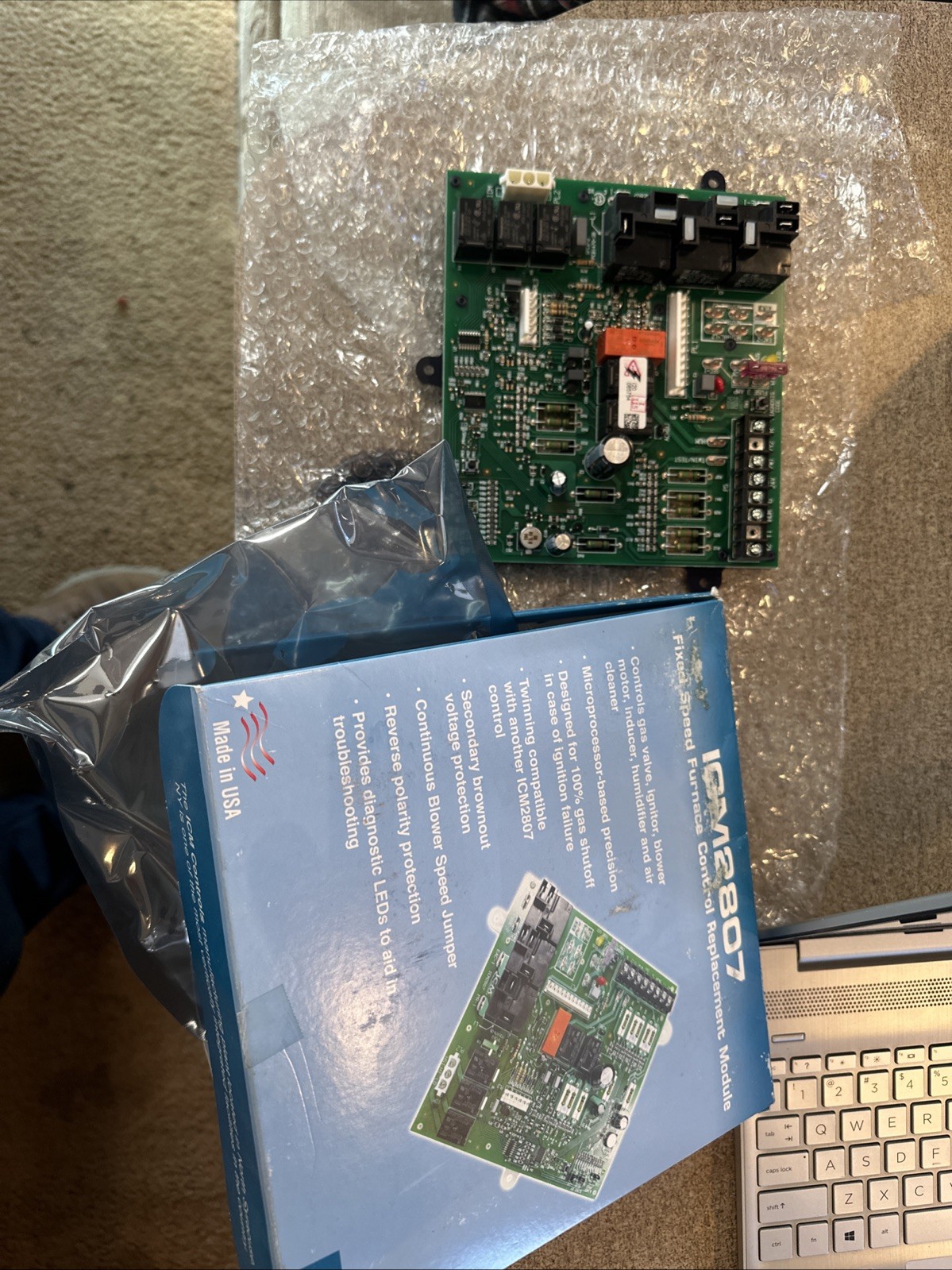 ICM Controls ICM2807 Furnace Control Board