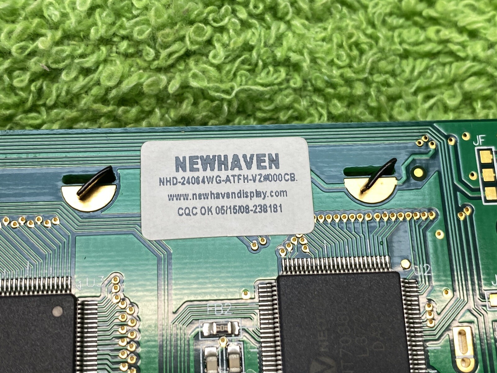 NEWHAVEN DISPLAY NHD-24064WG-ATFH-VZ Works 60 day money back guarantee