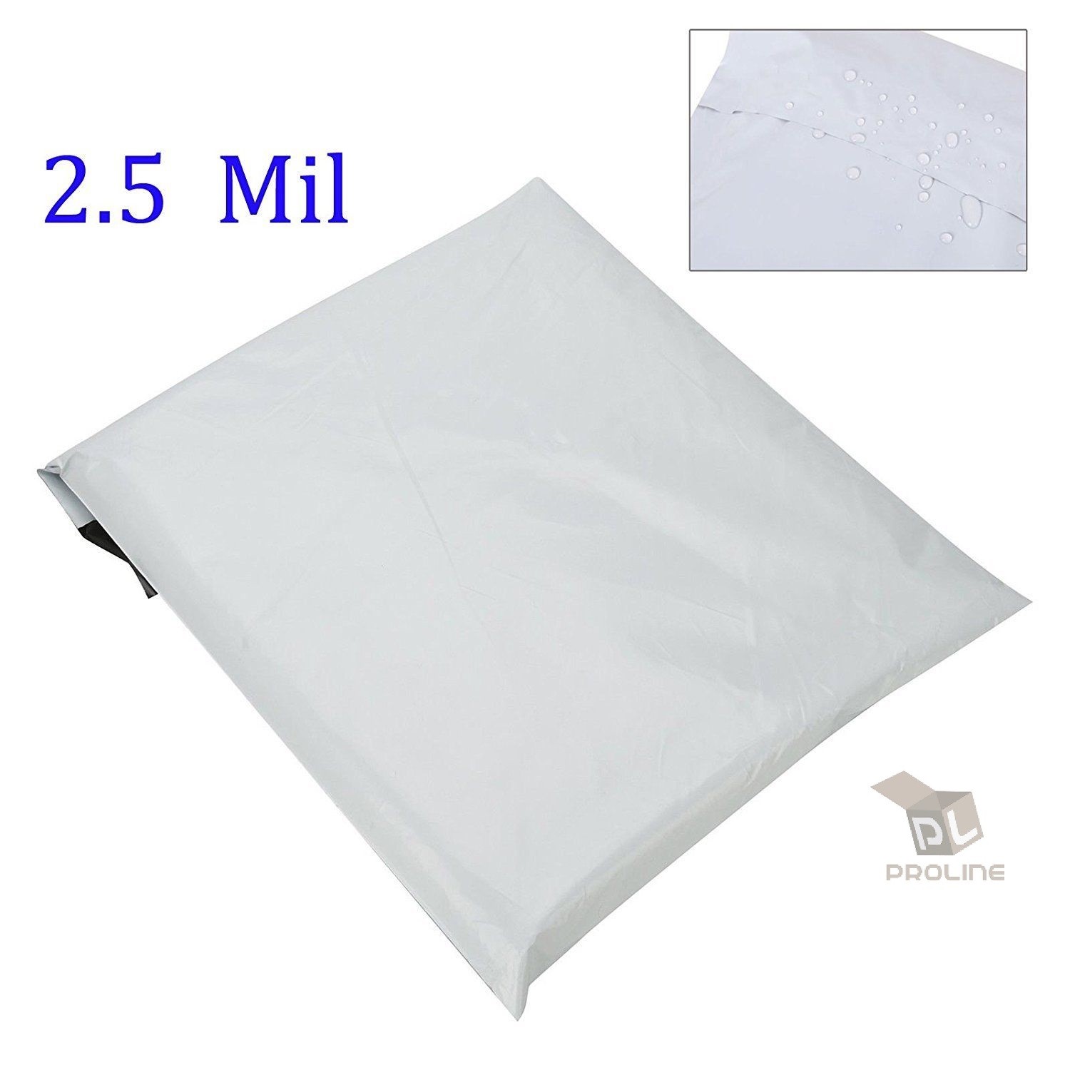 100 19×24 2.5 Mil Privacy Shield Bags Poly Mailers Envelopes Shipping Self Seal
