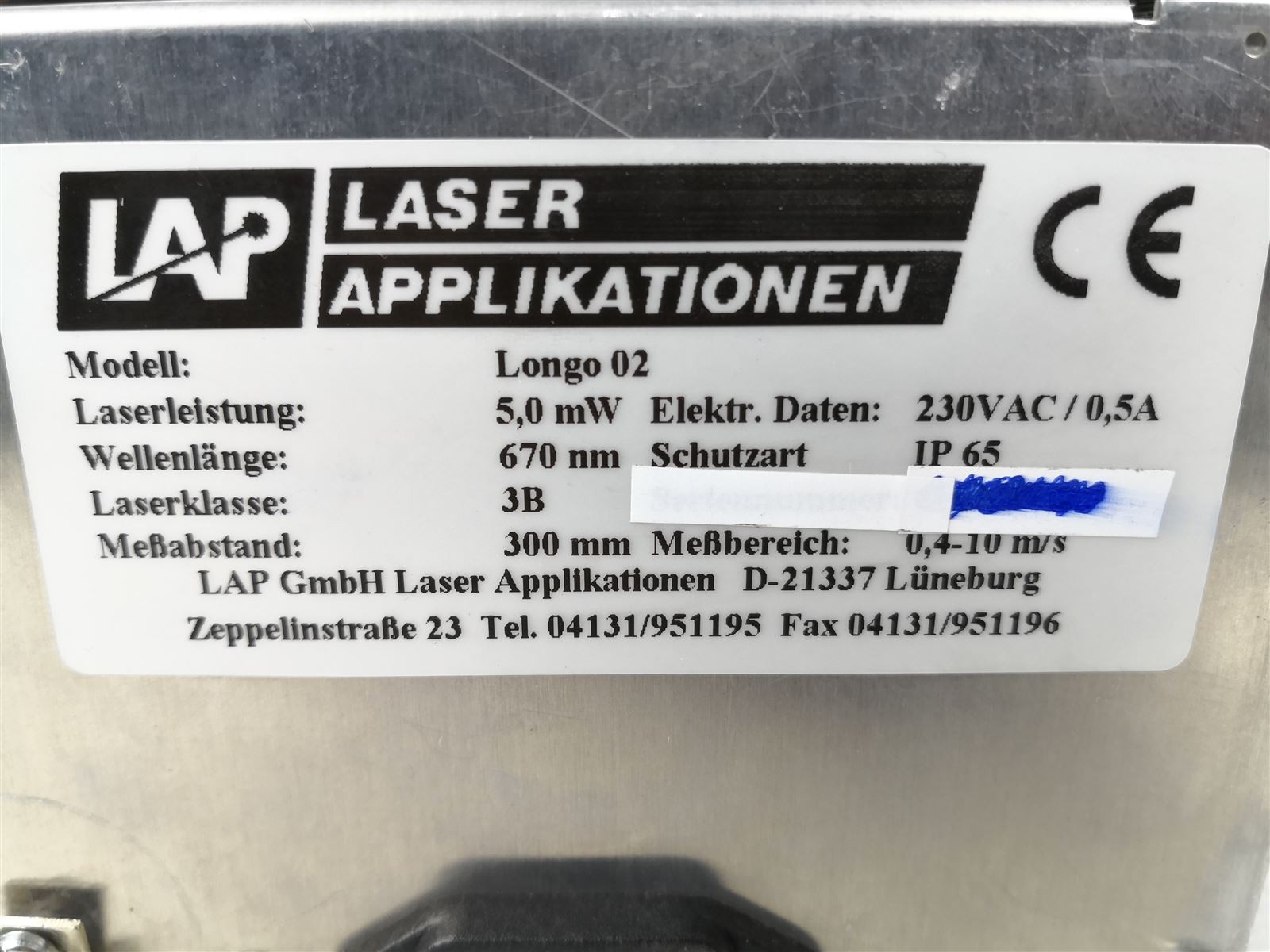 LAP LASER APPLIQUÉS Longo 02