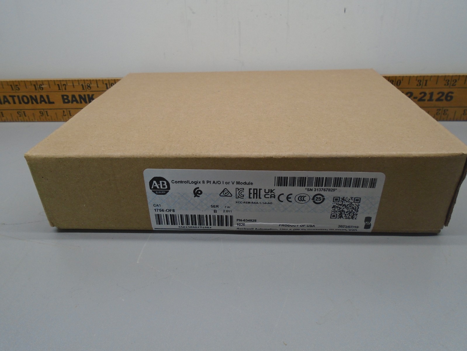 New old Stock Allen Bradley 1756-OF8 /B ControlLogix Analog Output Module N320