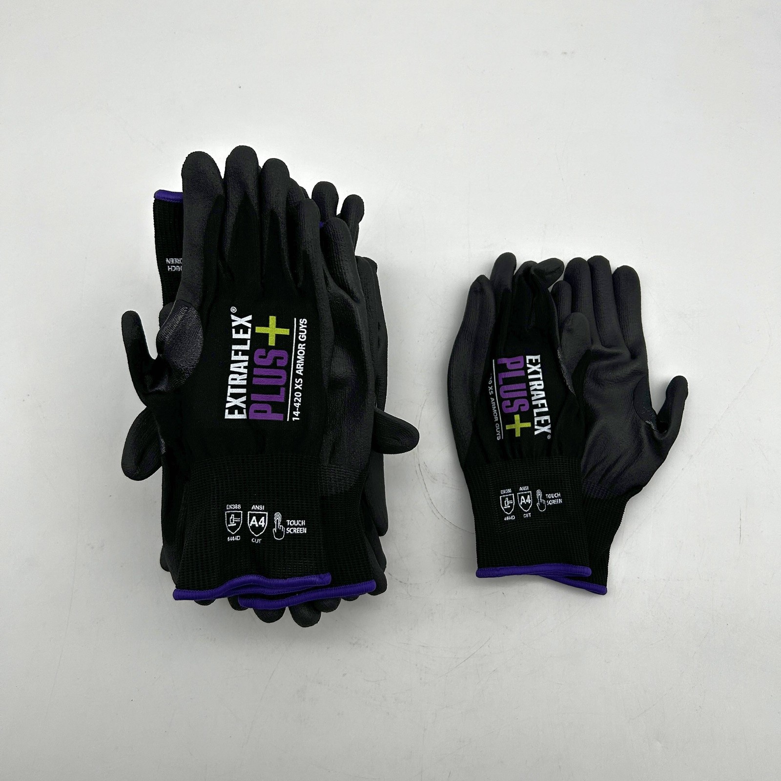 Armor Guys 14-420 Cut Resistant Glove Sz XS Extra Small 18GA Extraflex+ 9 Pairs