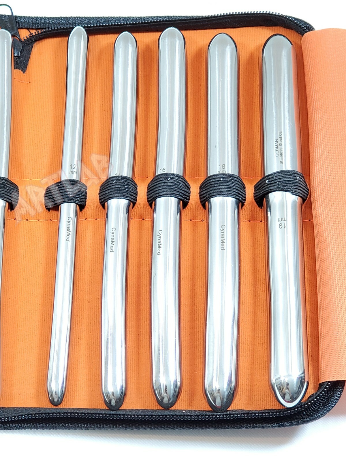 Premium set of 14 Hegar Dilator Set Uterine Urethral Diagnostic Surgical Sounds