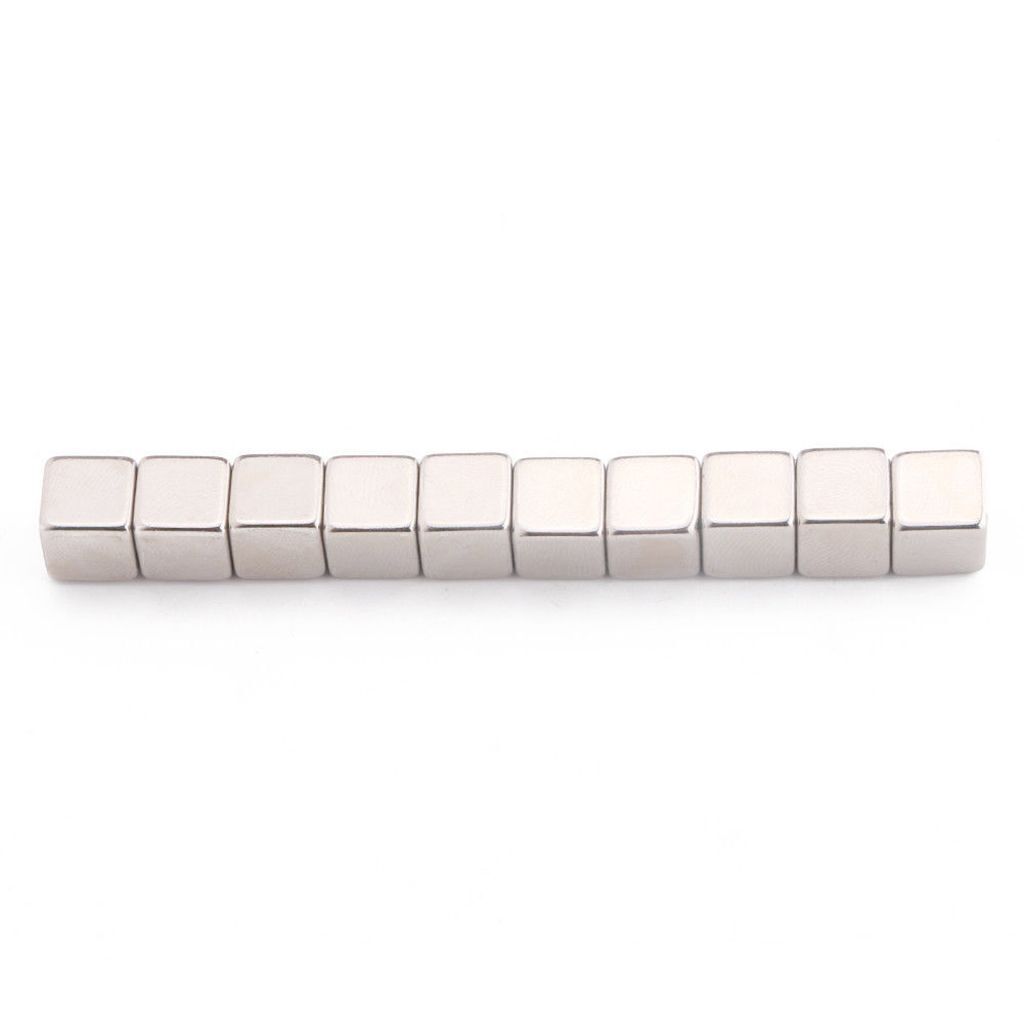 5~100Pcs Neodymium N35 Block Square Cube Magnets Strong 10x10x10mm Rare-Earth