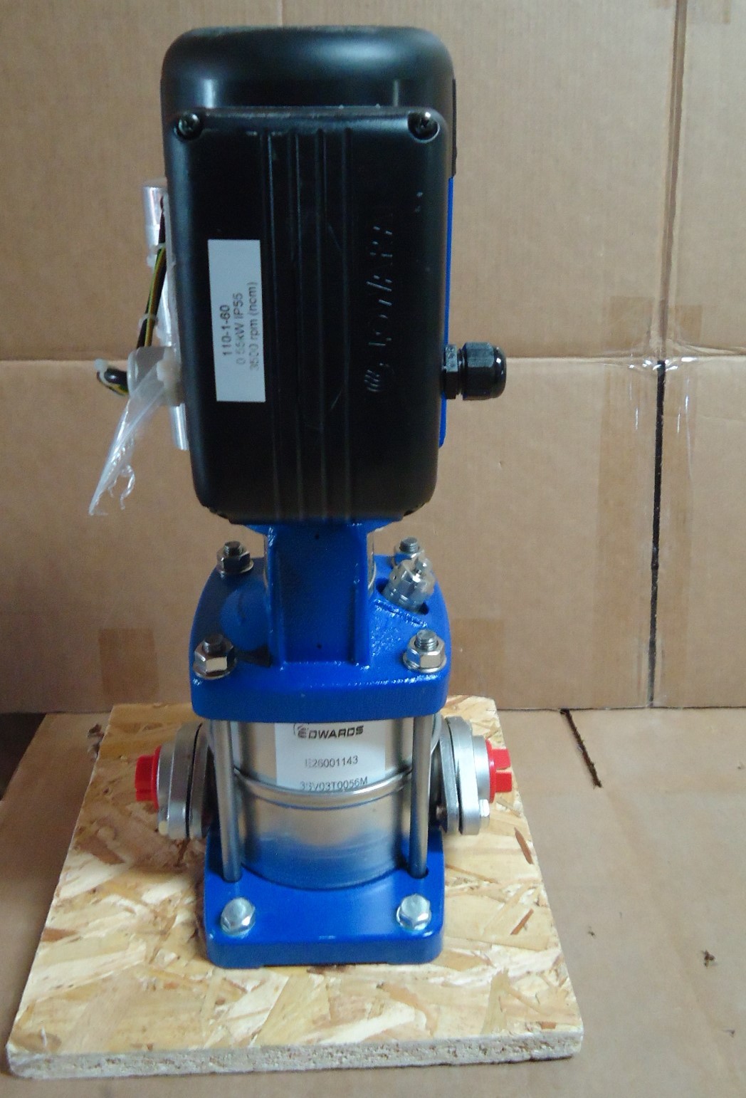 Edwards Lowara 3SV03T0056M 1016L6374-EDW03 Water Transfer Pump