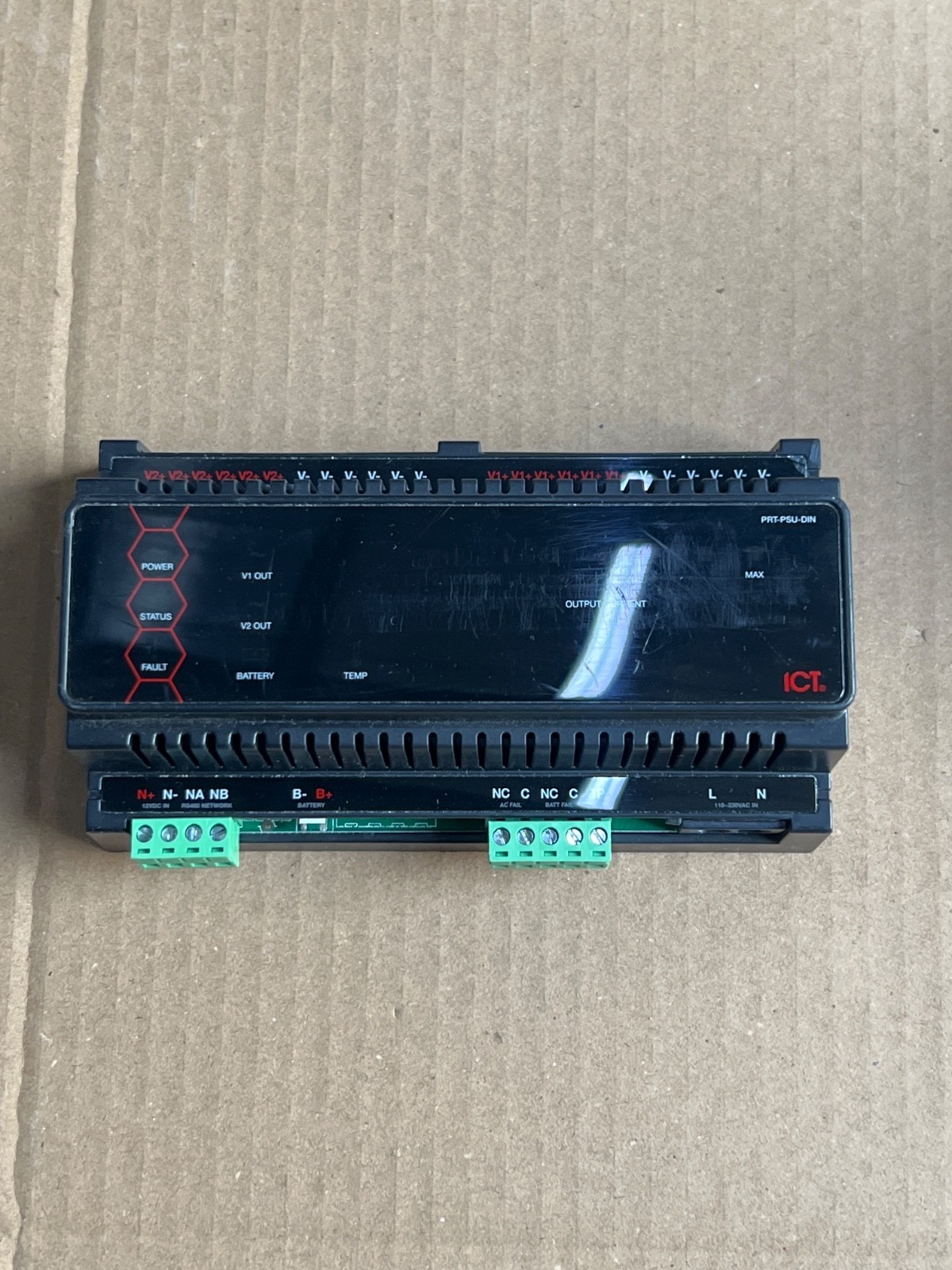 ICT PRT-PSU-DIN-4A Intellgent Power Supply Ver:040