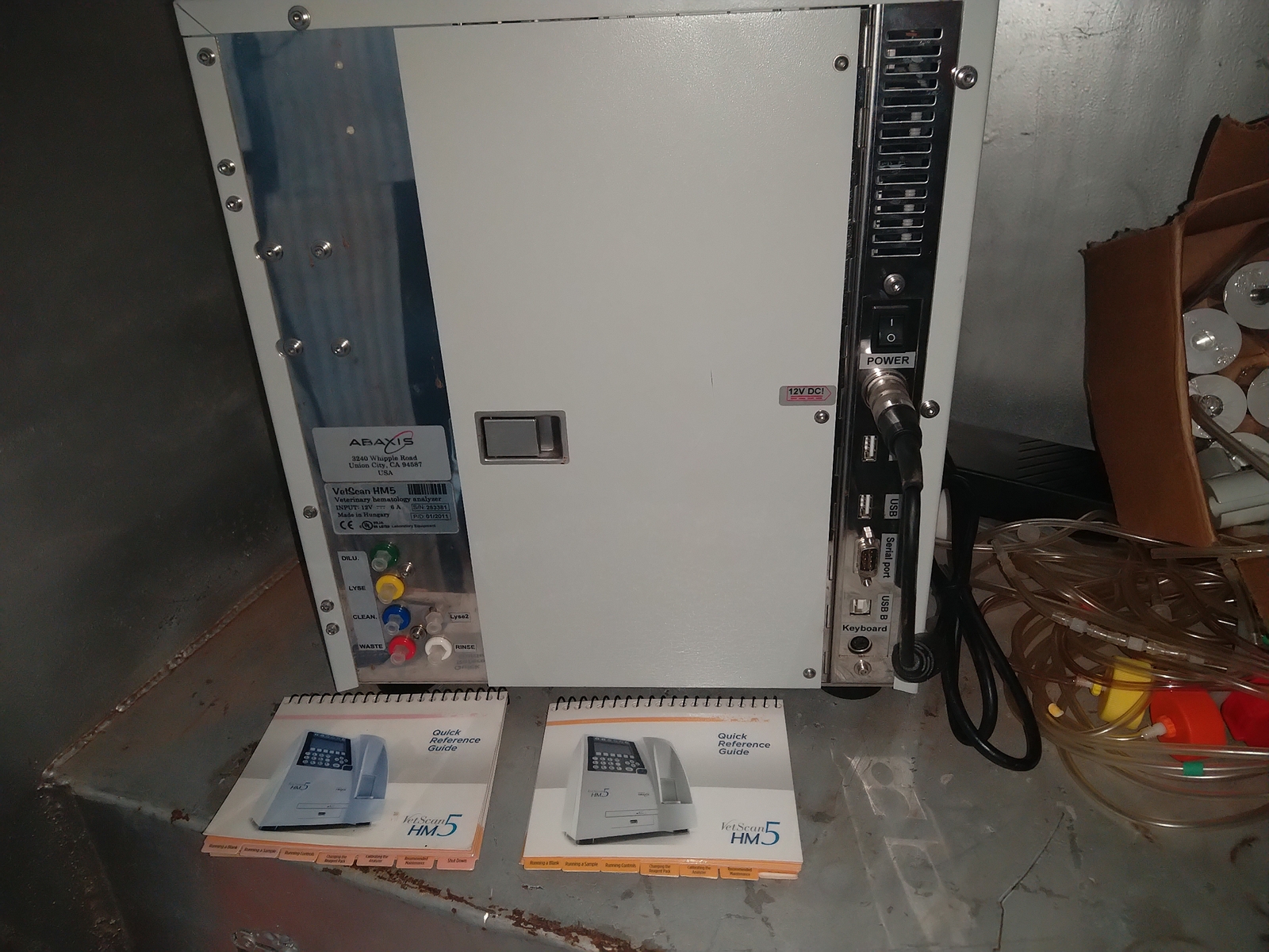 Zoetis Abaxis Vetscan HM5 Abaxis Vetscan HM5 Hematology Analyzer