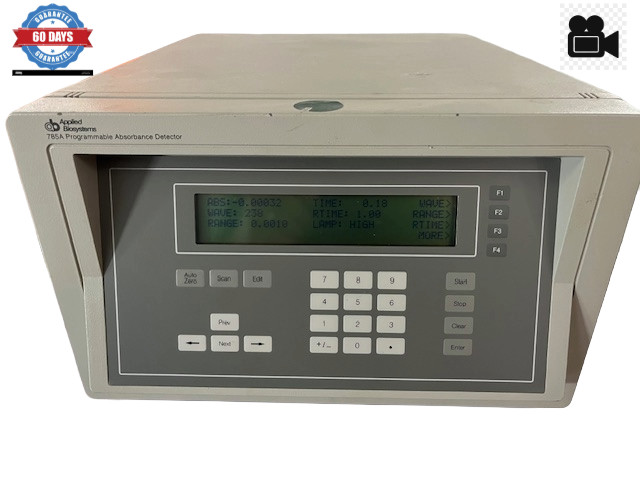 Applied Biosystems 785A Programmable Absorbance Detector TESTED 60 DAYS WARRANT