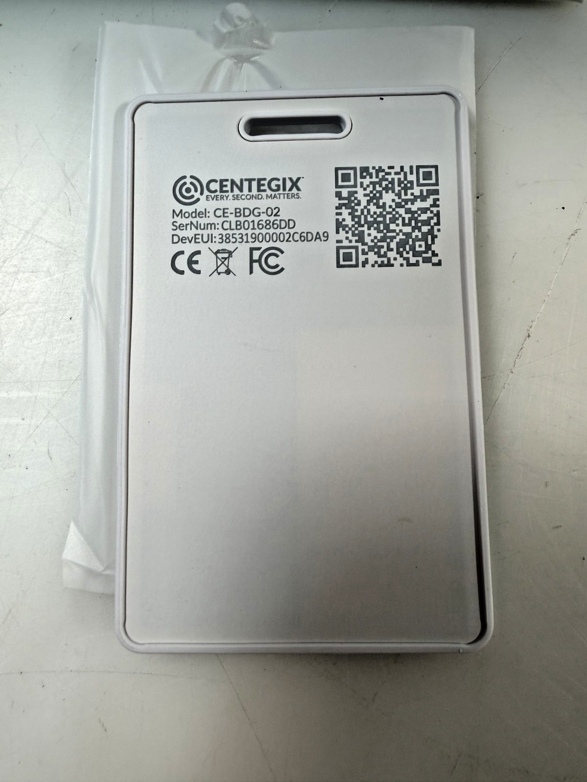 (Box of 25) Centegix CrisisAlert Wearable Panic Button Badges CE-BDG-02 NEW