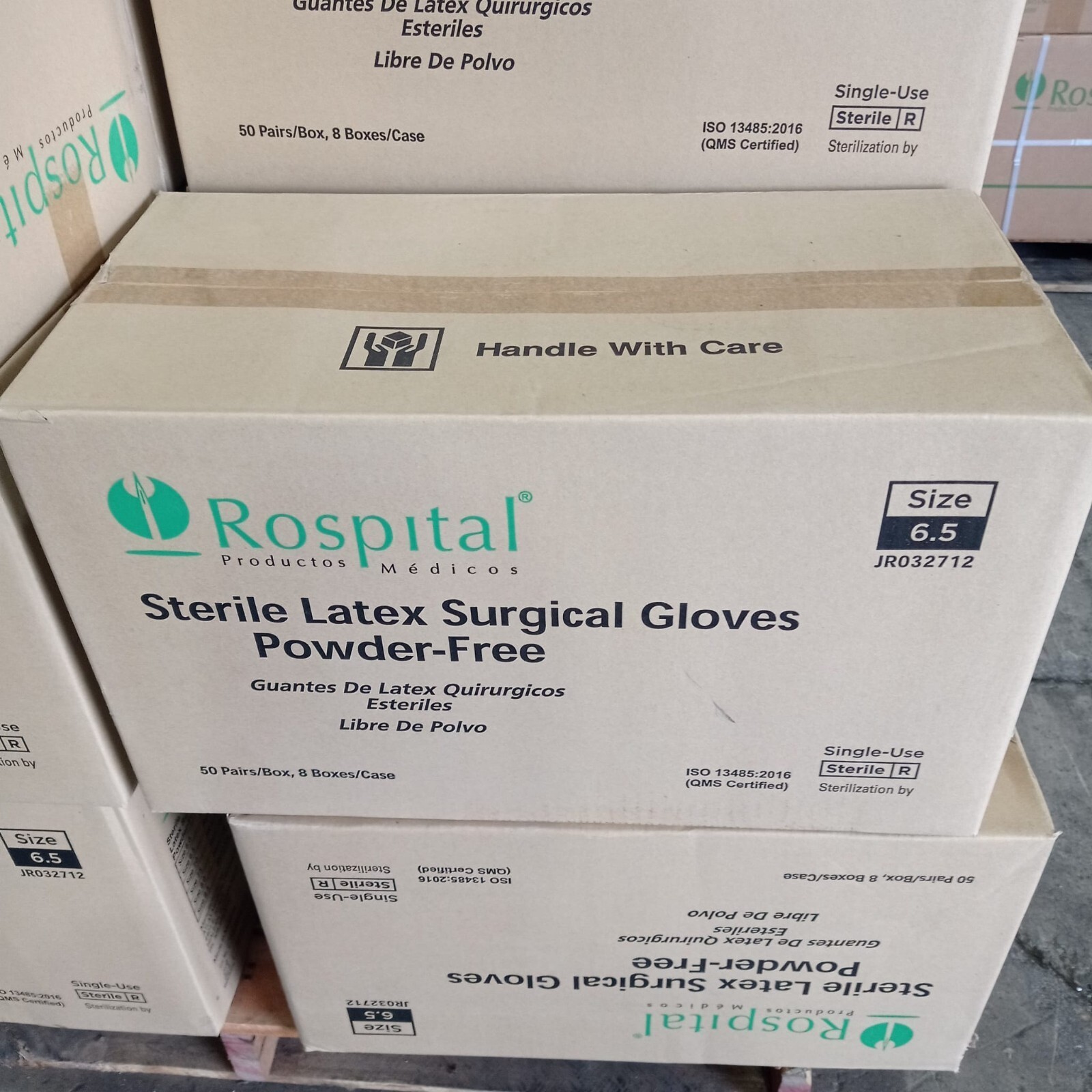 Surgical Gloves Powder-Free Sterile Latex 6.0 to 8.5 (50/400 pcs) from Malaysia