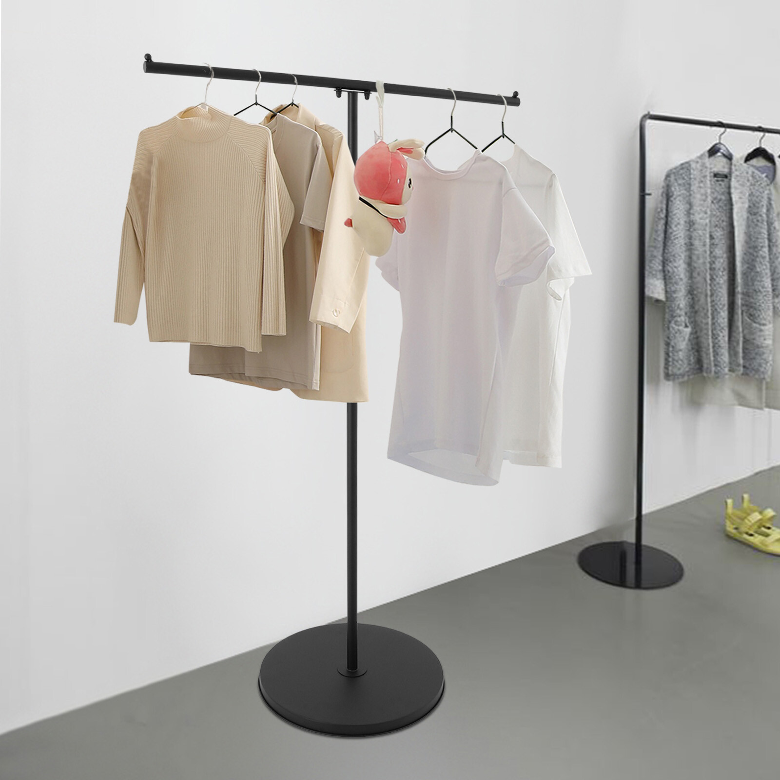 Clothes Rack, Clothing Display Rack, Floor-standing Garment Display Rack
