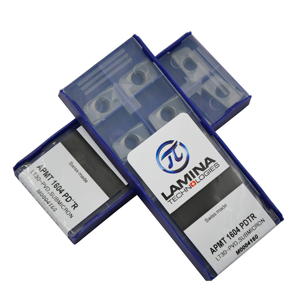 10pcs(1pack) LAMINA CNC insert APMT1604PDTR LT30 PVD Carbide Inserts