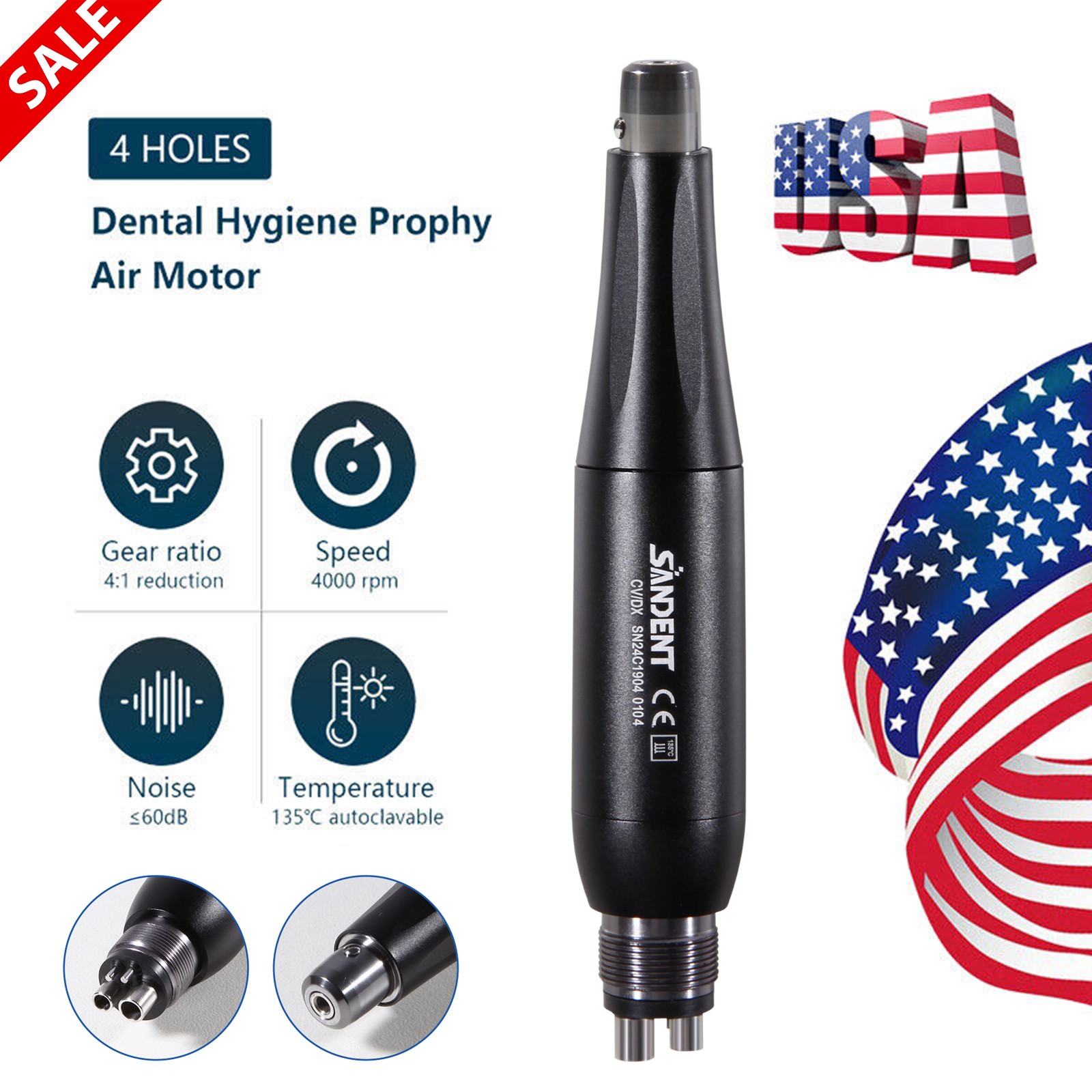 Dental Ultrasonic Scaler Oral Teeth Cleaner Perio Endo Tip For DTE SATELEC