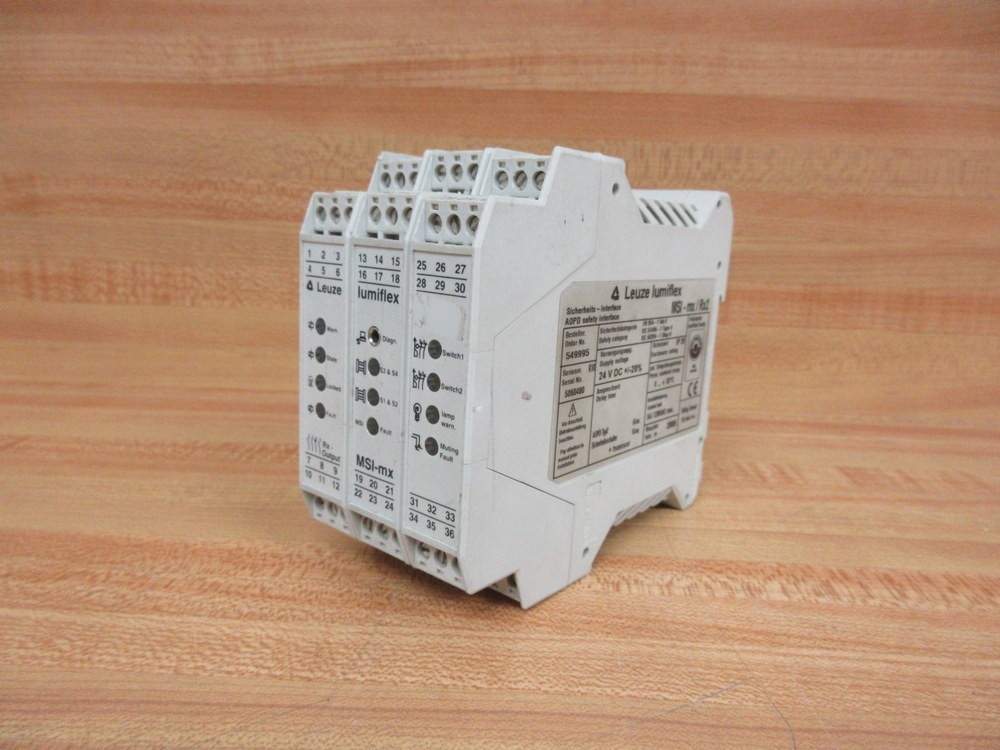 Leuze MSI-mx/Rx2 Safety Relay